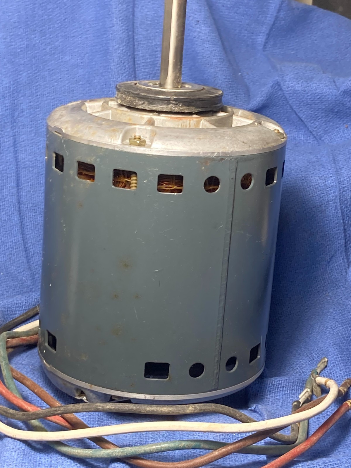 NOS GE HVAC FURNACE Replacement motor 5KCP33PG 557AS MADE IN USA. M-3016-1 AMANA