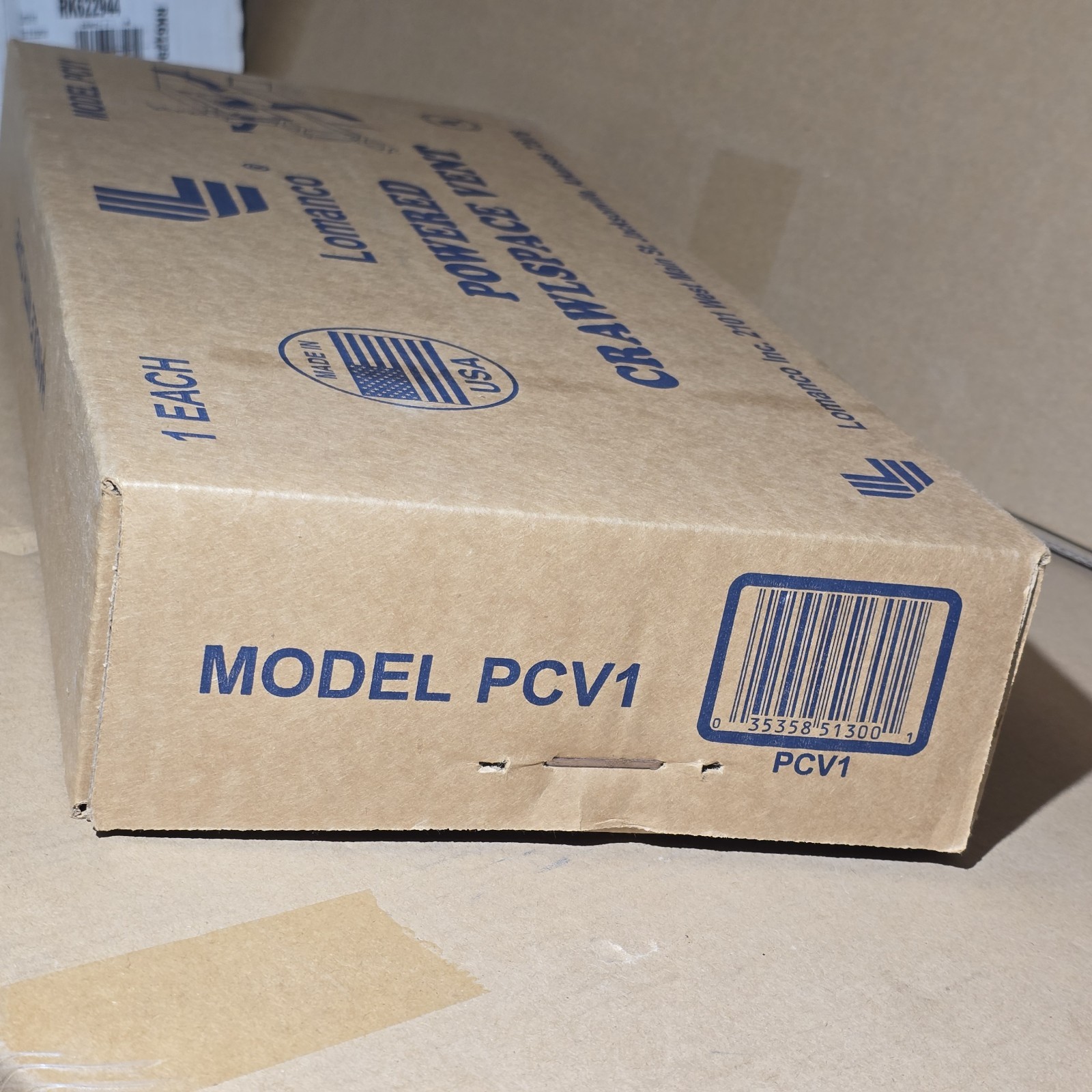 Lomanco PCV1 Powered Crawlspace Vent 19x9x3 Ventilating 1650 Cubic Feet NIB USA