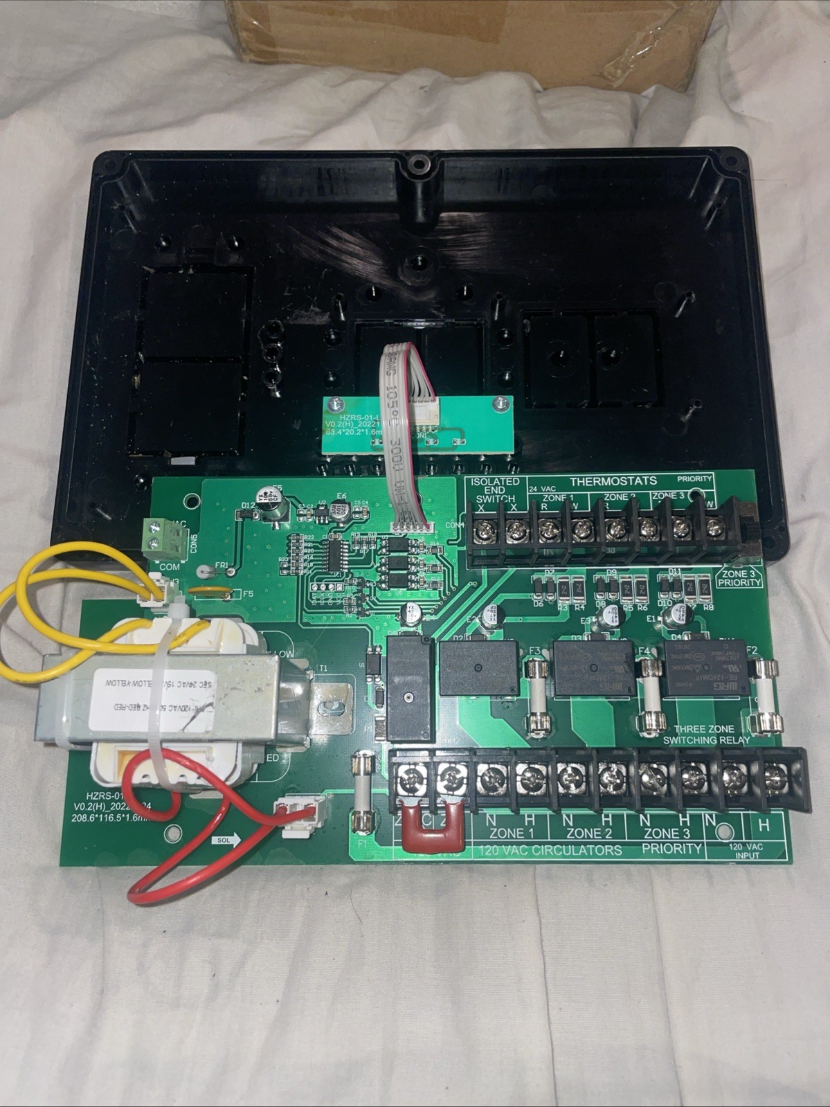 Briidea Three Zone Switching Relay for Zone Temp Control Condition Unknown