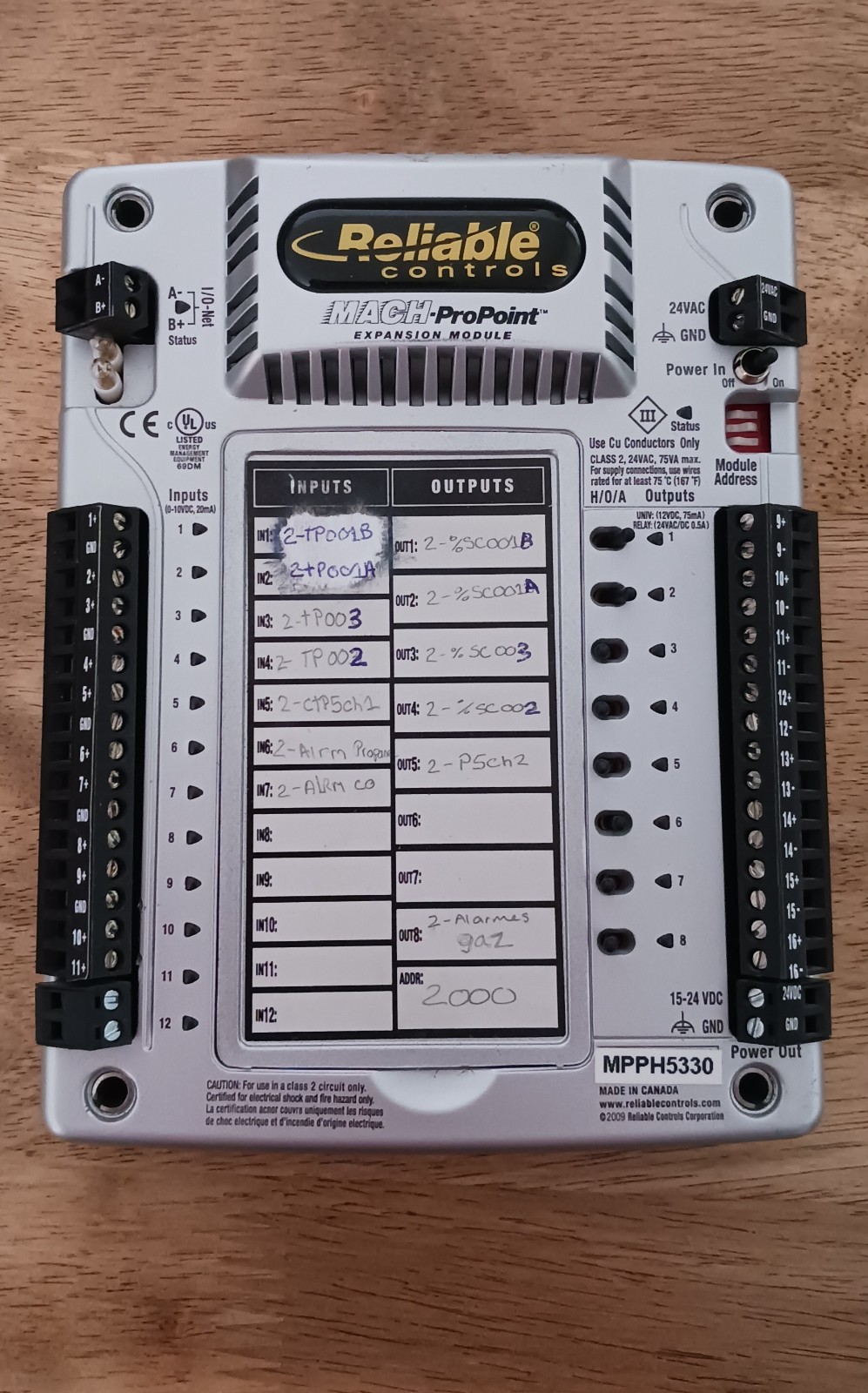 Reliable Controls MACH-Propoint Expansion-Module