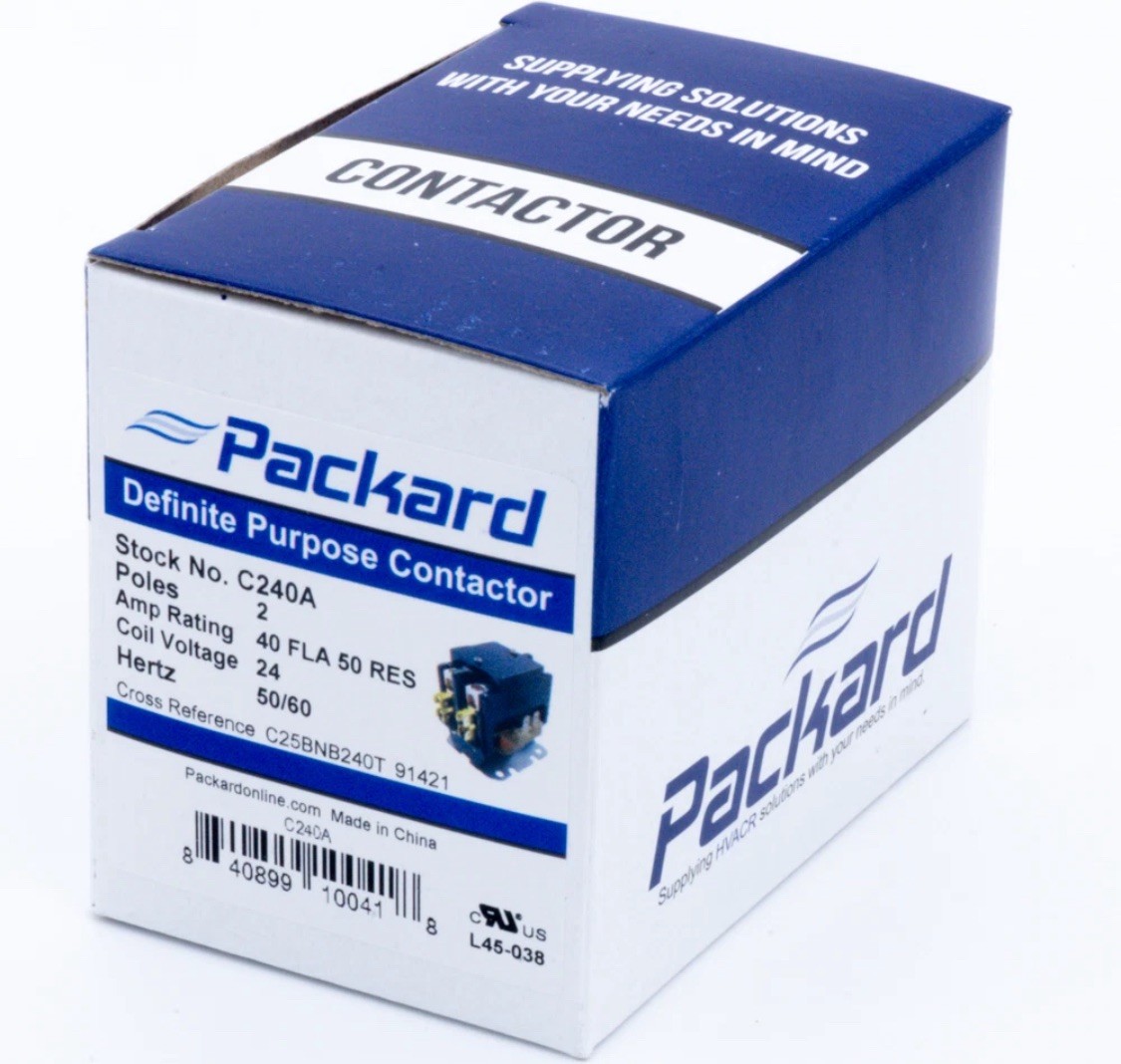Packard C140A 2 Pole Contactor (24V, 40Amp)