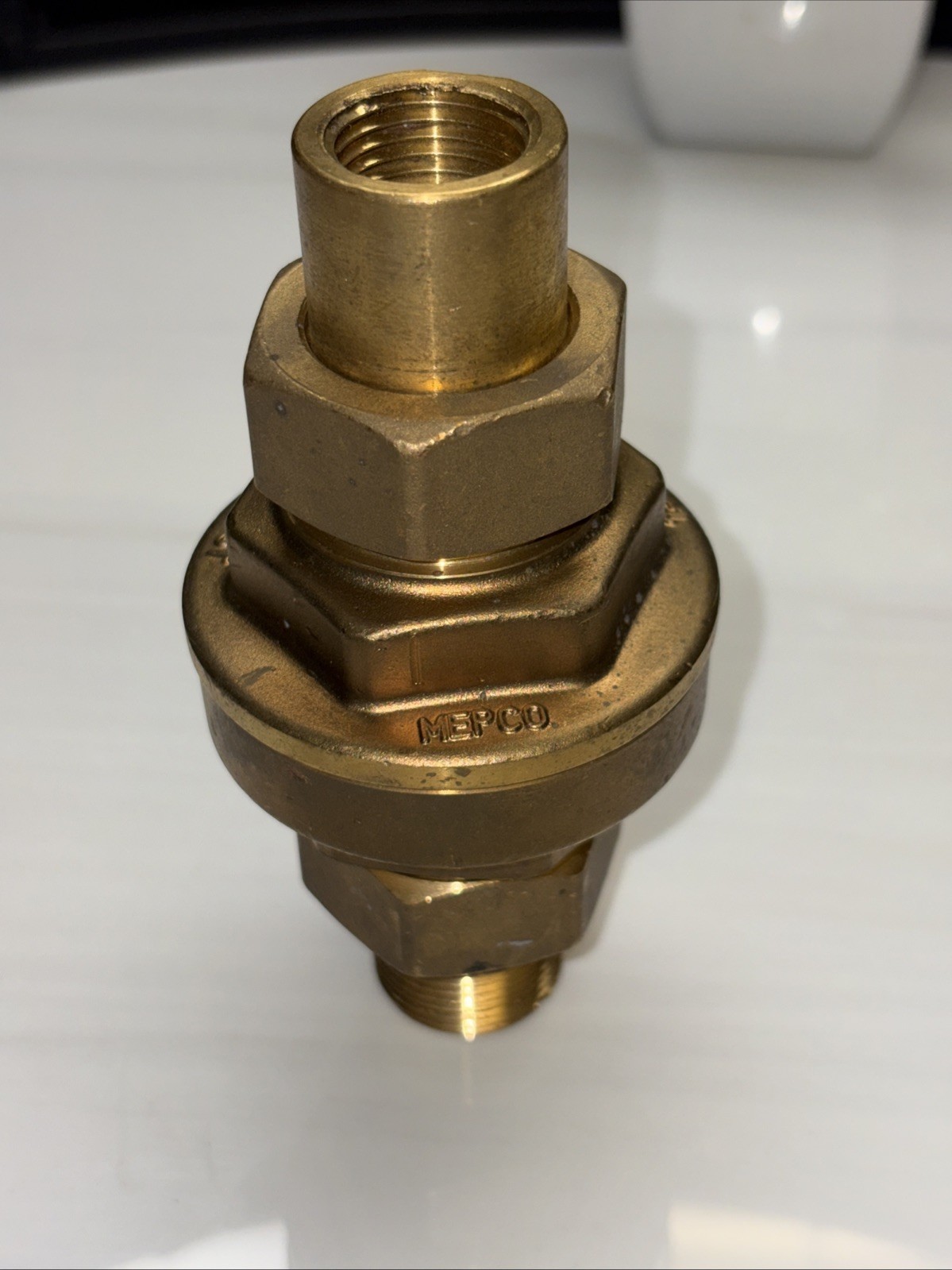 NEW- Mepco Brass 1E-Vst Steam Trap 1/2″ Npt Outlet 25PSI-VAC