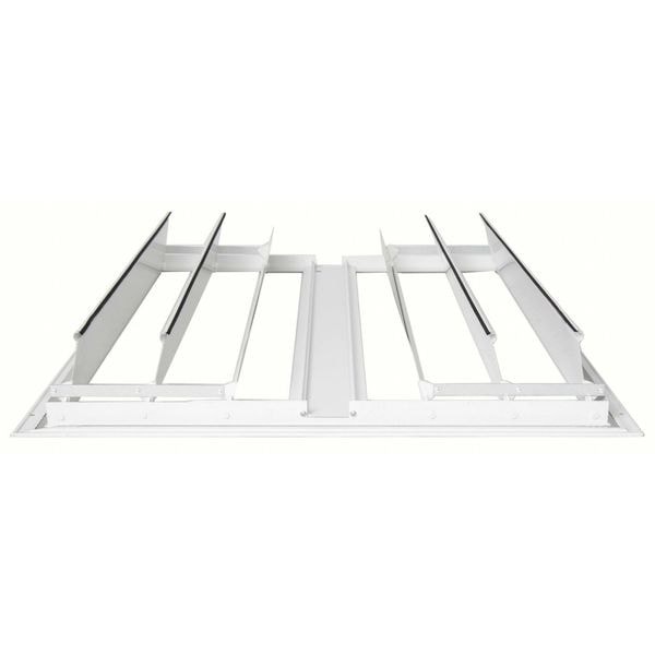 Dayton 4Ha12 36 In 36″H-W Aluminum Ceiling Truss Damper, 35-3/4 In X 34 In,