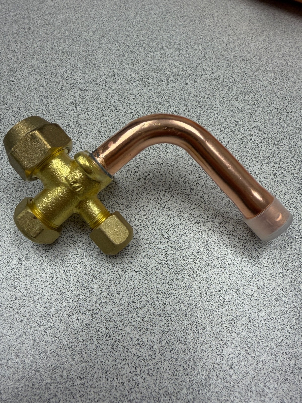 HVAC COPPER SERVICE VALVE