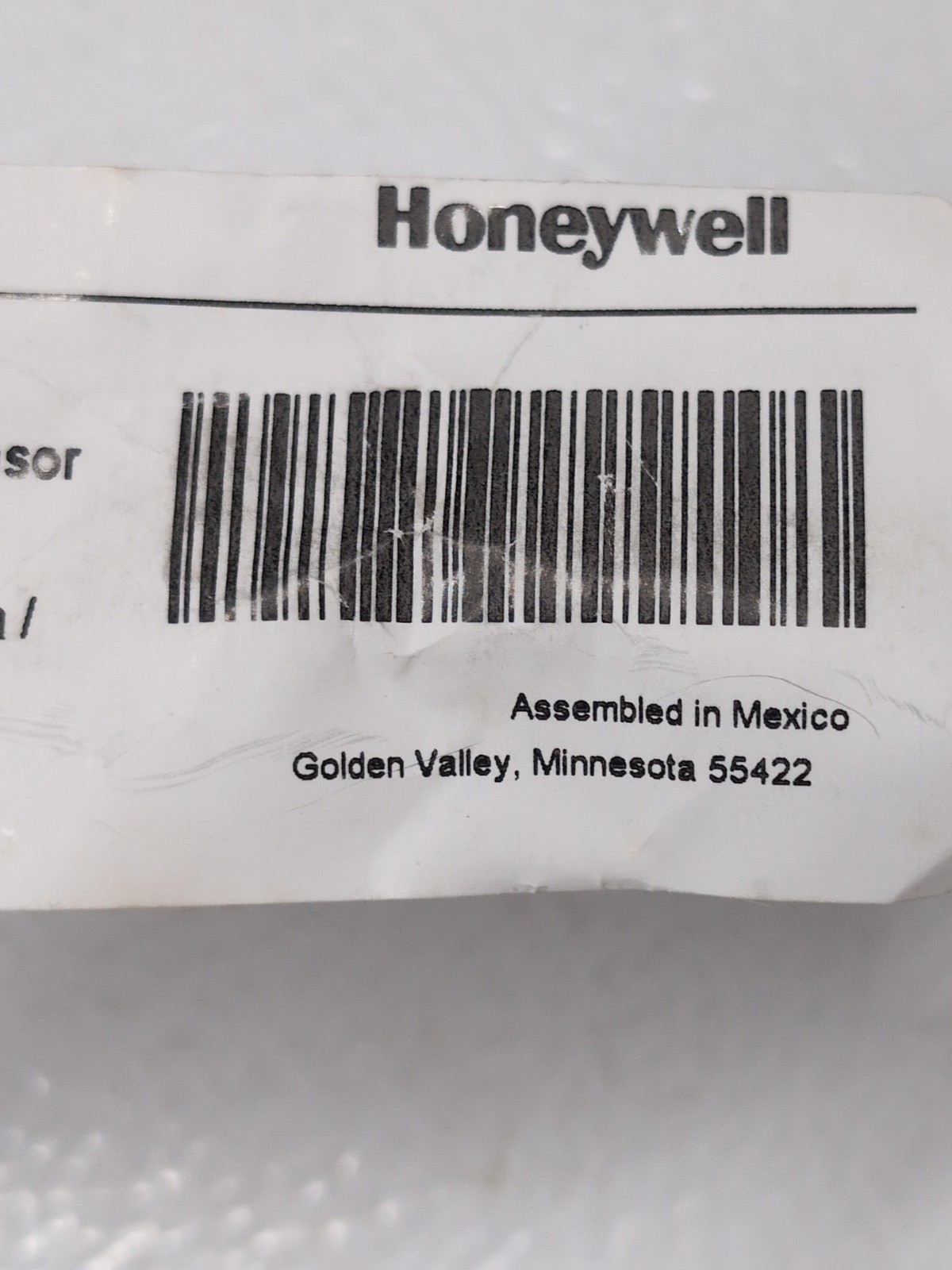 Honeywell Home 50062329-001 10K Discharge/Return Air Sensor 1 each NEW 031326B
