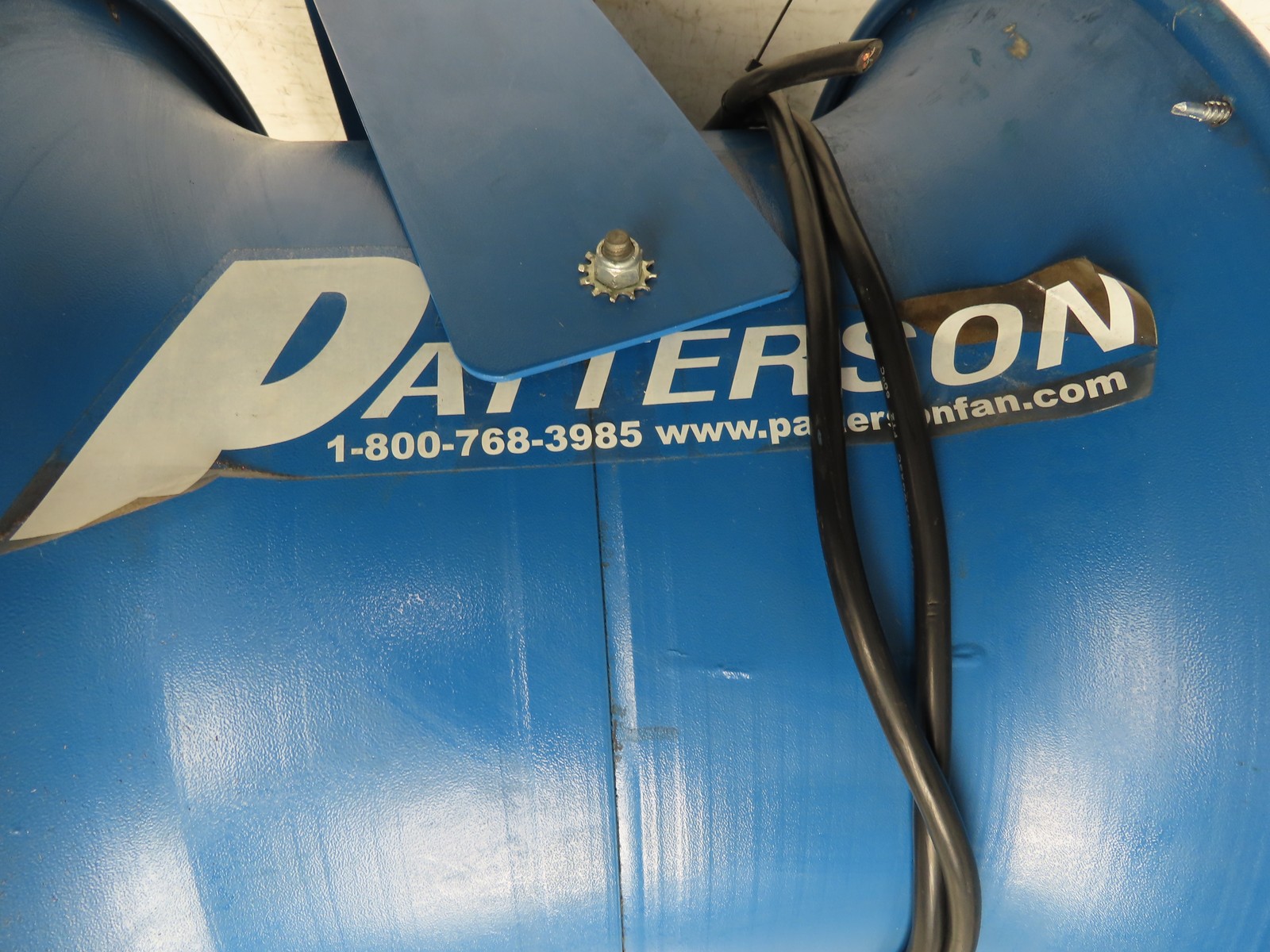 Patterson H14C-CS Industrial Circulation Fan 14″ Blade 277V 1Ph 1/4HP 2600 CFM