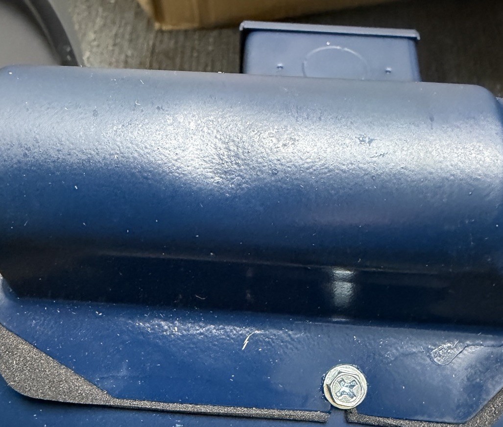 Dayton 48Lx10 High Pressure Blower,7-3/4 In Wheel Dia. 48LX10 Minor Scuff Dent