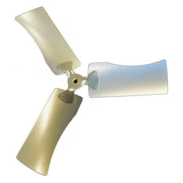 Dayton Fan Blade,48 in.,Galvanized,CW,1 9001568 Galvanized Steel Galvanized