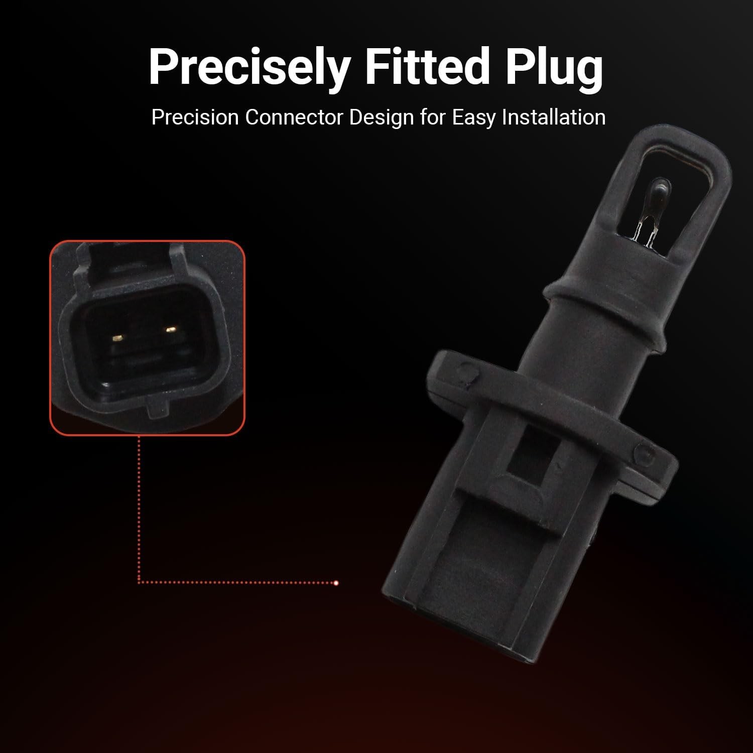 Intake Air Charge Temperature Sensor IAT Compatible with Ford Lincoln Mazda