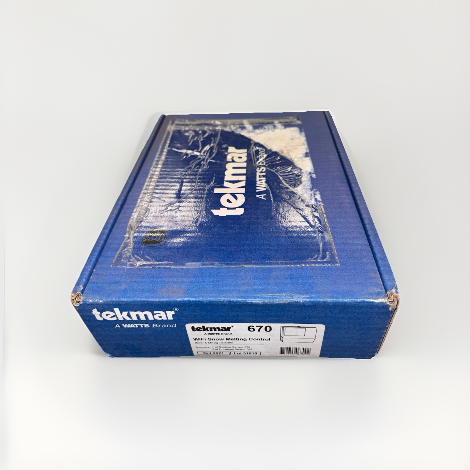 Tekmar 670 WiFi Snow Melting Control Boiler and Mixing Electric Touchscreen