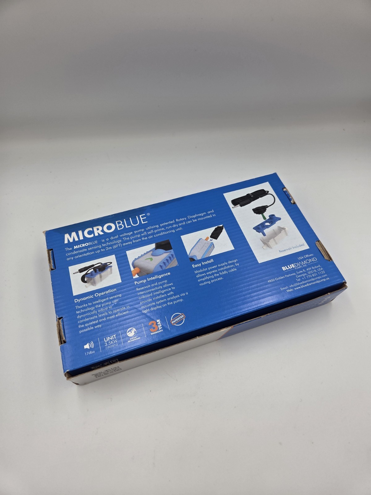 Blue Diamond MicroBlue X86-003 Condensate Removal Pump W/ Reservoir