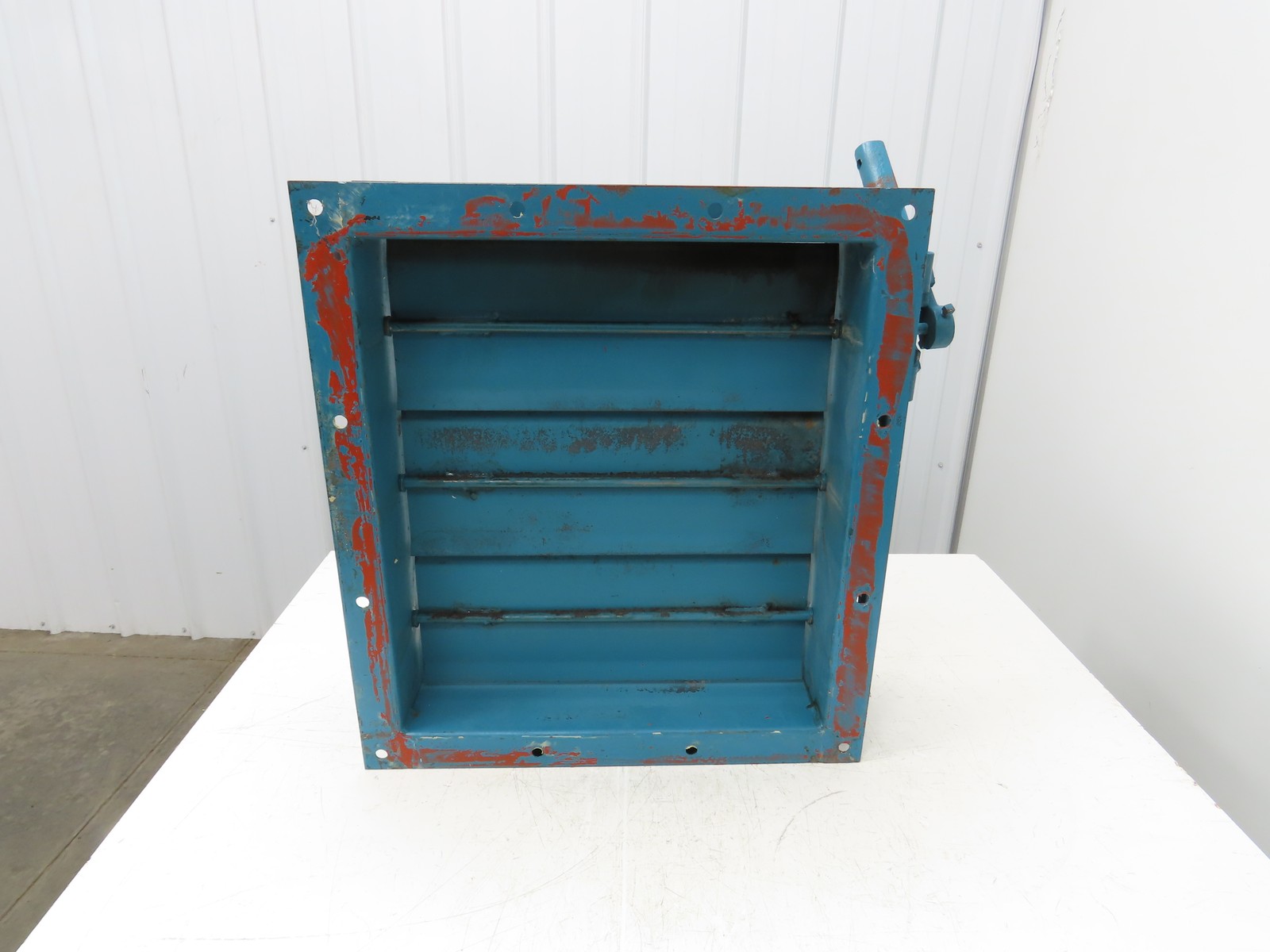 Manual Adjustable Louver Ventilation Duct Damper 19.5×22″ Heavy Duty
