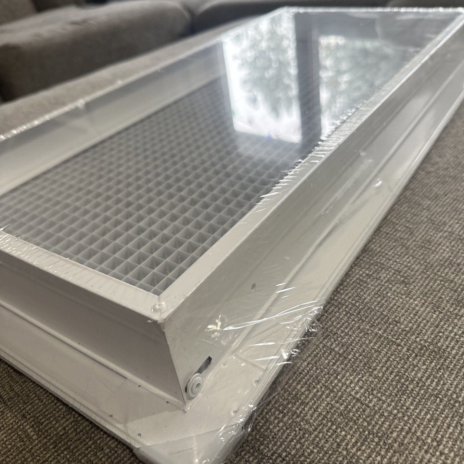 HVAC Premium 12×26 Cube Core Eggcrate Return Air Grille – White – NEW Sealed