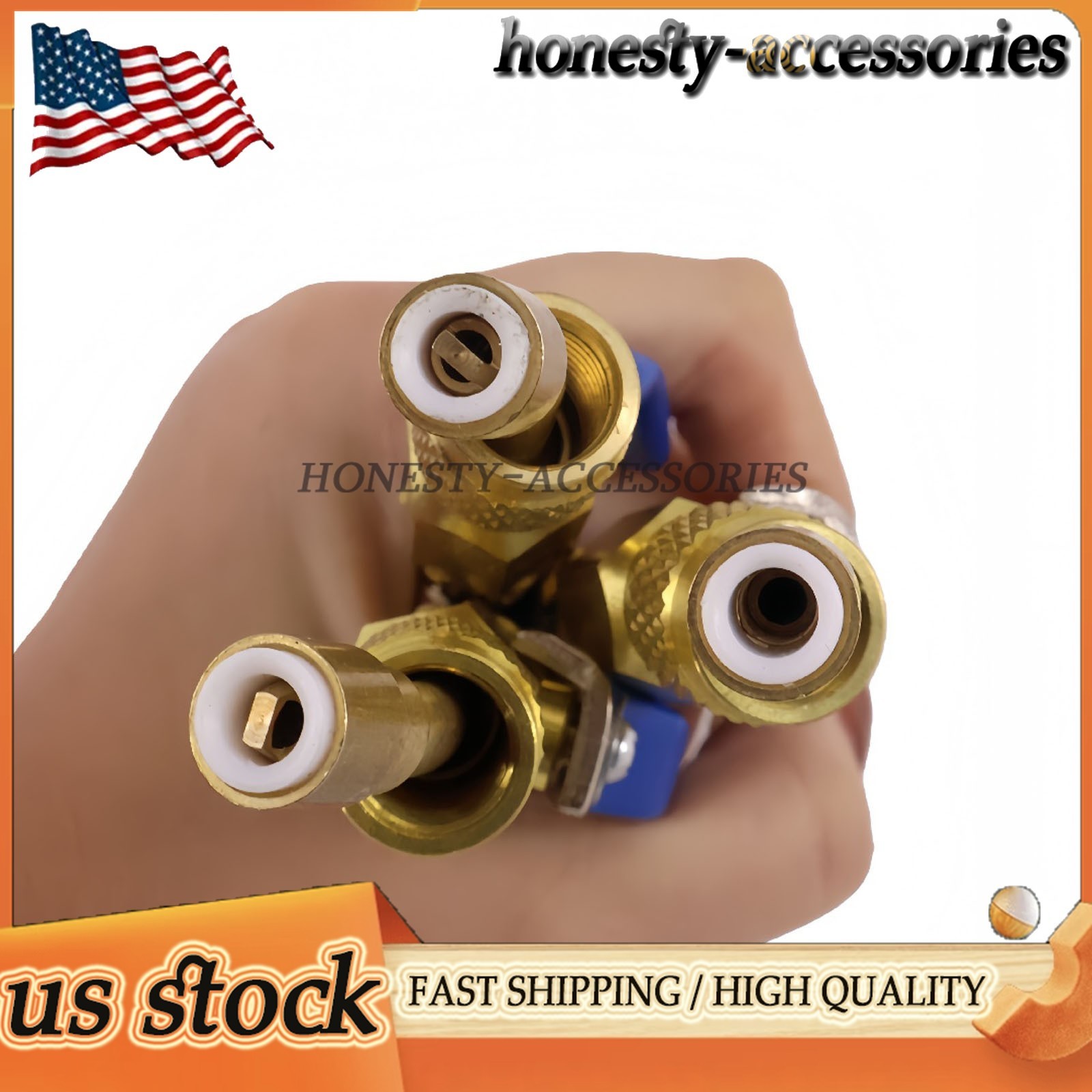 3X Plus II 1/4″ Hose with Compact Ball Valve End Refrigerant Charging Hose 29986