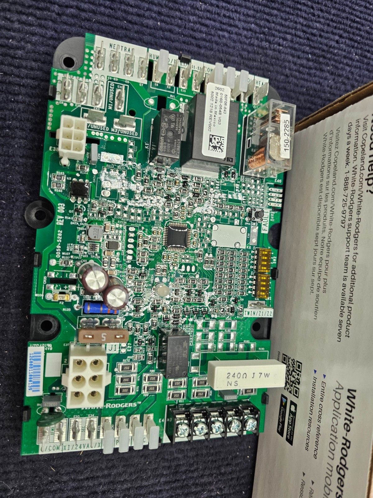 White-Rodgers 50F06-843 Furnace Board for Honeywell ST9160B1076 ST9160B1084