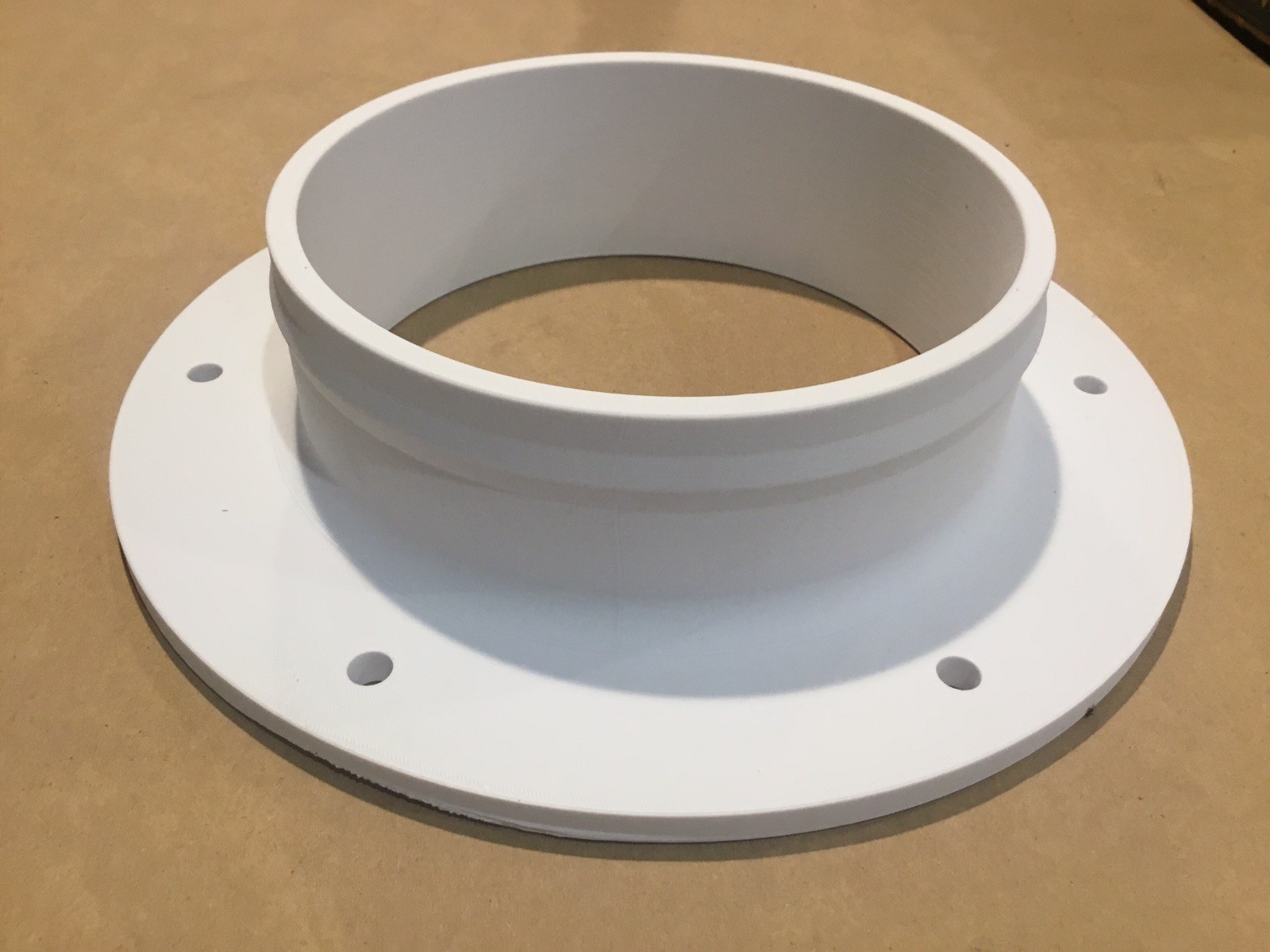 8 Inch Duct Flange Connector Dust Collection Plastic Flange (Heavy Duty)