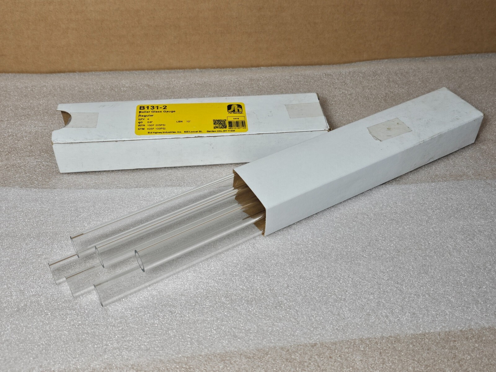 Lot of 6, Sid Harvey’s B131-2 Sight Glass 5/8″ OD, 12″ Long (OEM Quality Part)