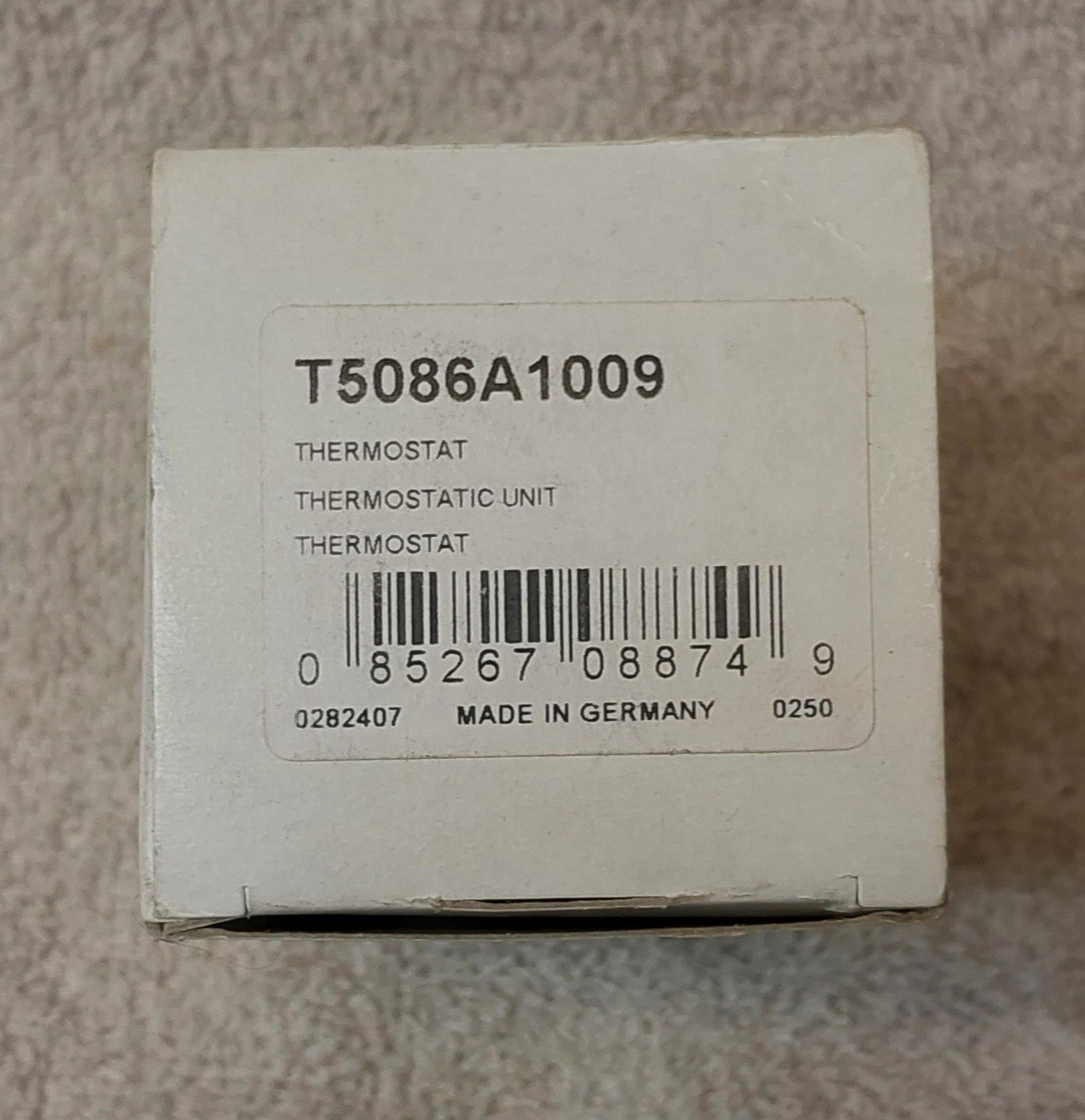 NOS Honeywell T5086 A 1009 Radiator Valve Thermostatic Actuator T5086A1009