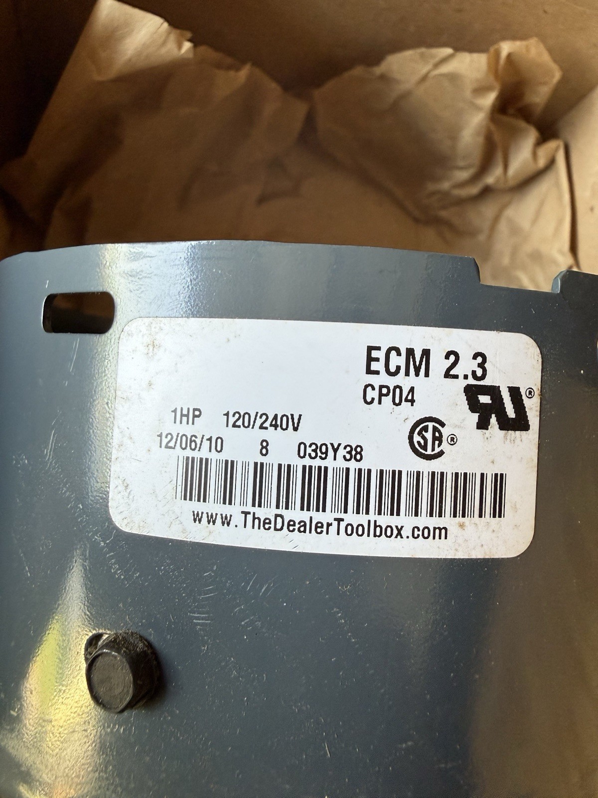 GE ECM2.3 CP03 1 HP 120/240V Module only for Lennox 18M8101 CCW LE used #Z153