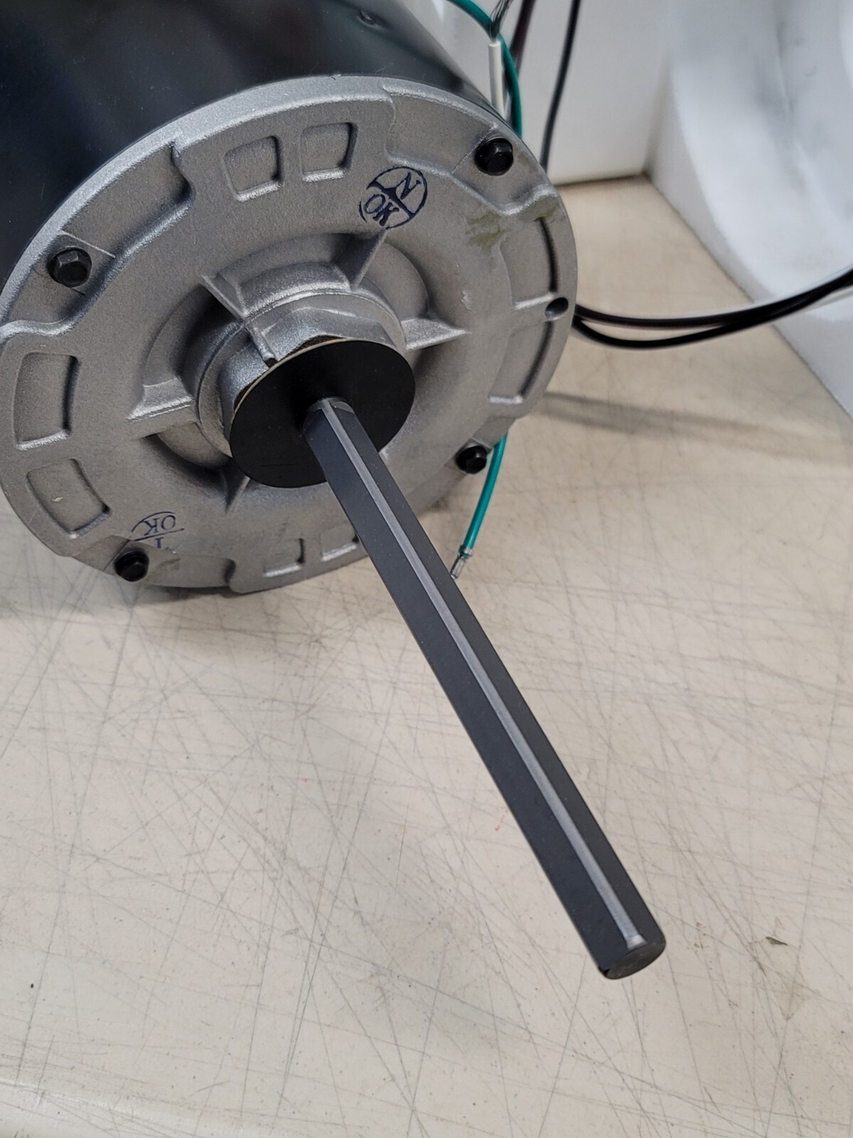 GP-3746 (EM-3746) Condenser Fan Motor 1/2 HP, 208-230V, 825 RPM, 1 PH, 48Y Frame
