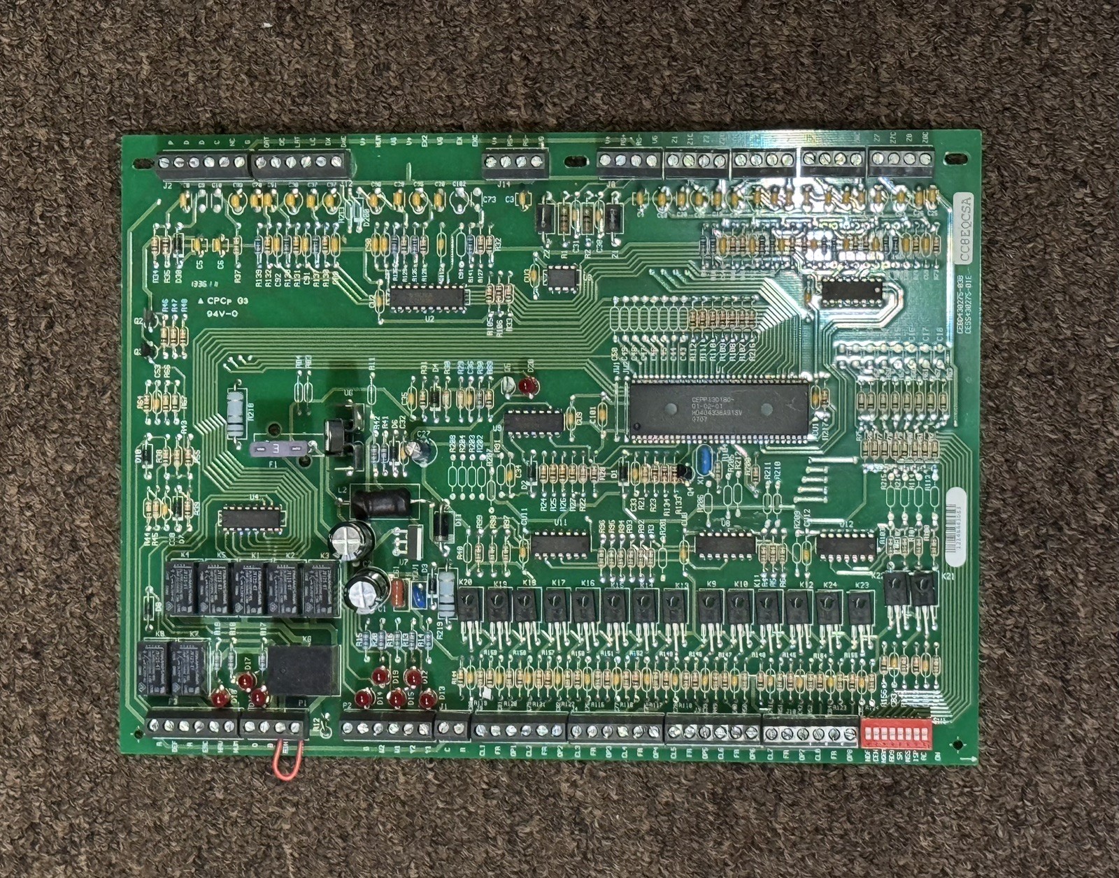 Carrier CC4EQCSA HVAC Control Board Commercial Zone Panel