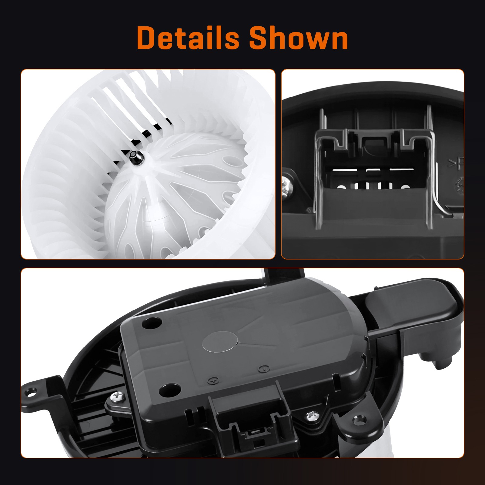 Heater Blower Motor w/Fan for Toyota Sienna Lexus Sequoia ES350 08-22 700298