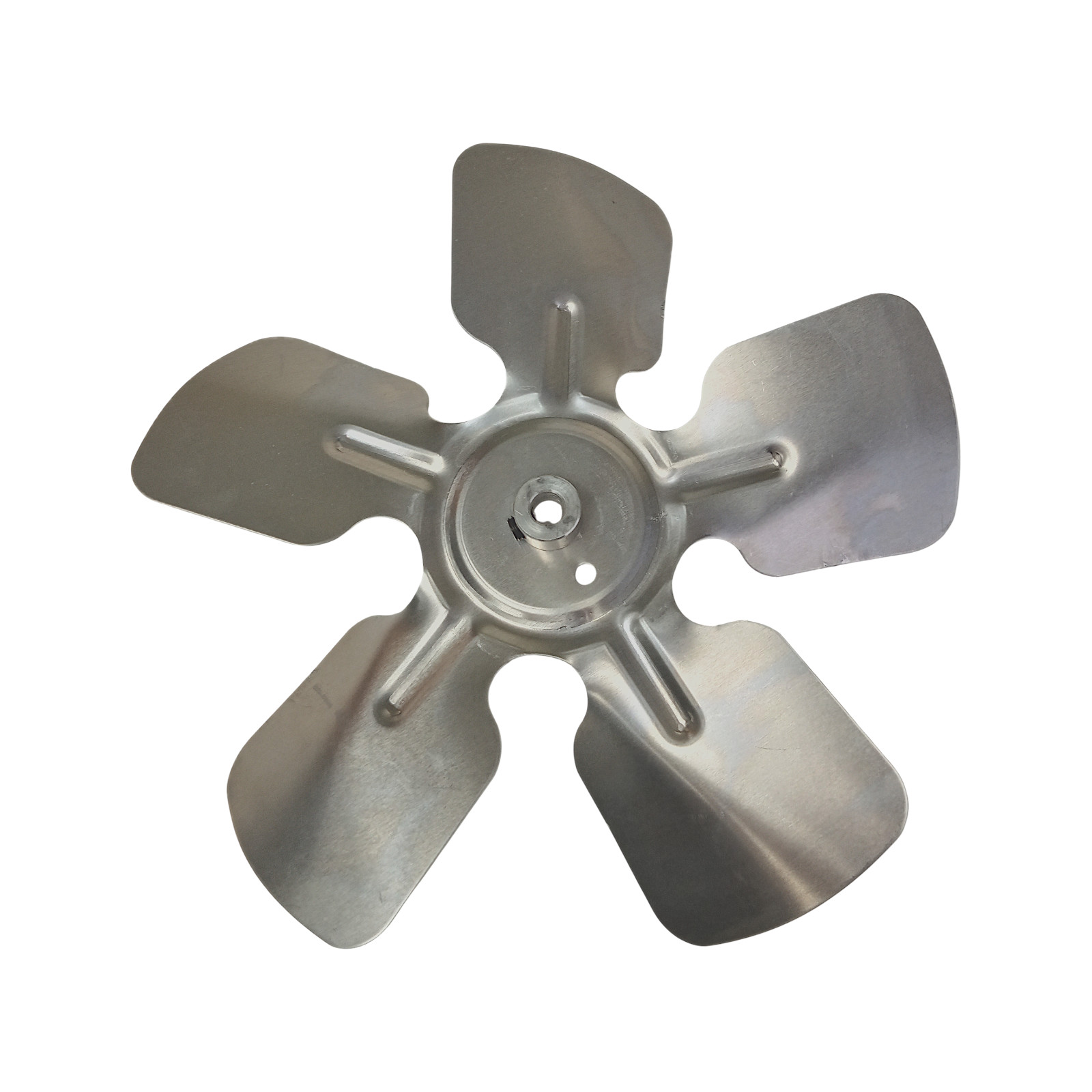 A65832 Metal Fan Blade 8″” Diameter 5 Blades 5/16″” Bore Hub CW 27 Degree Prop