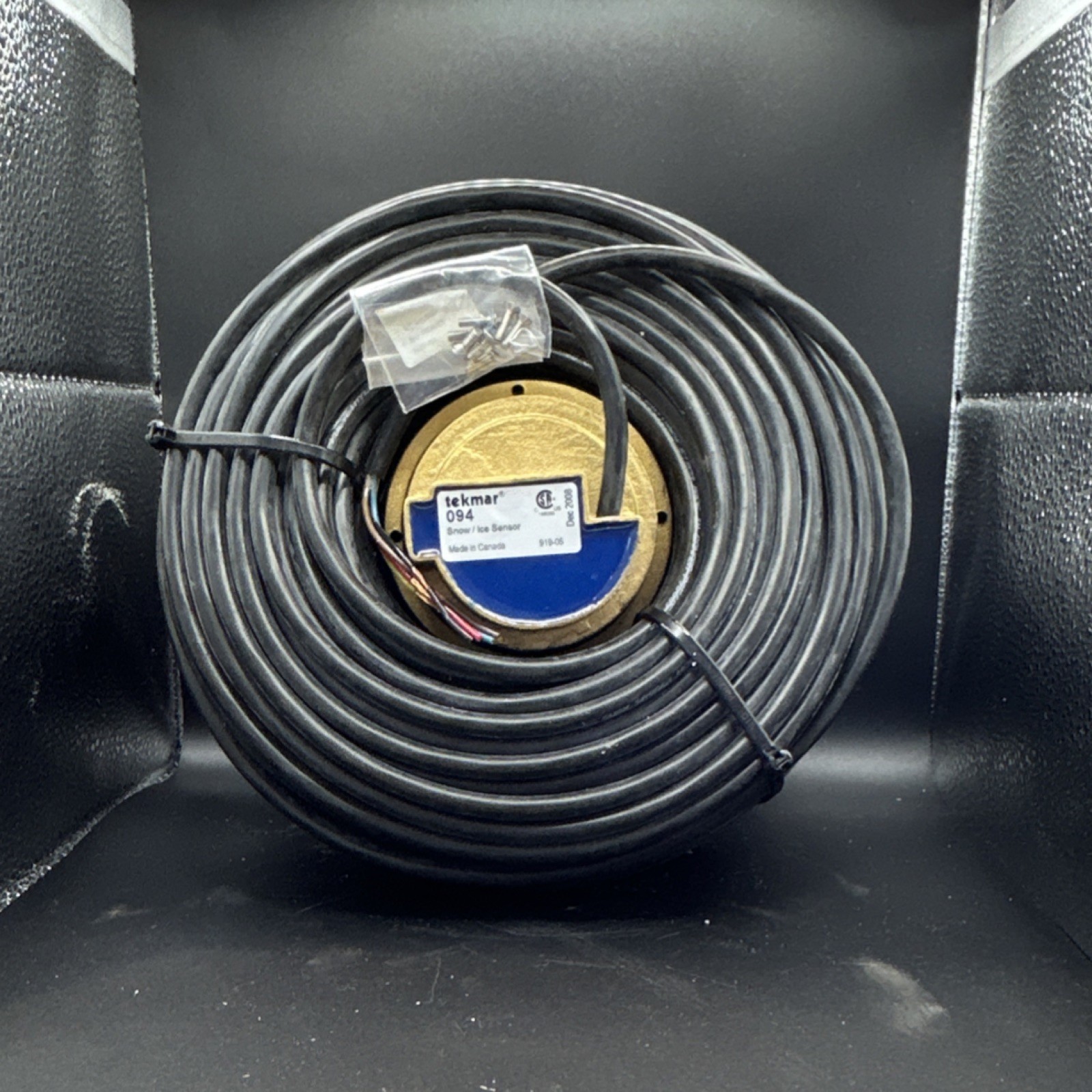 tekmar 094 Snow/Ice Sensor Brass 210 ft Wire Black/Blue 2008