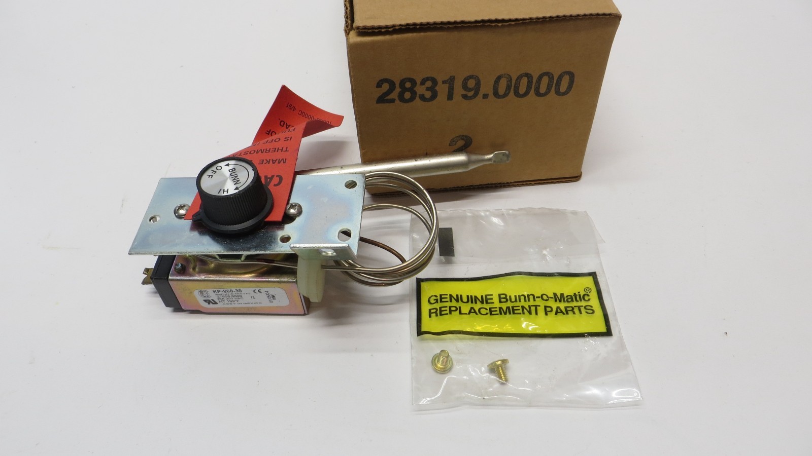ROBERTSHAW KP-860-30 Thermostat 27690.0000 25a 250 Vac