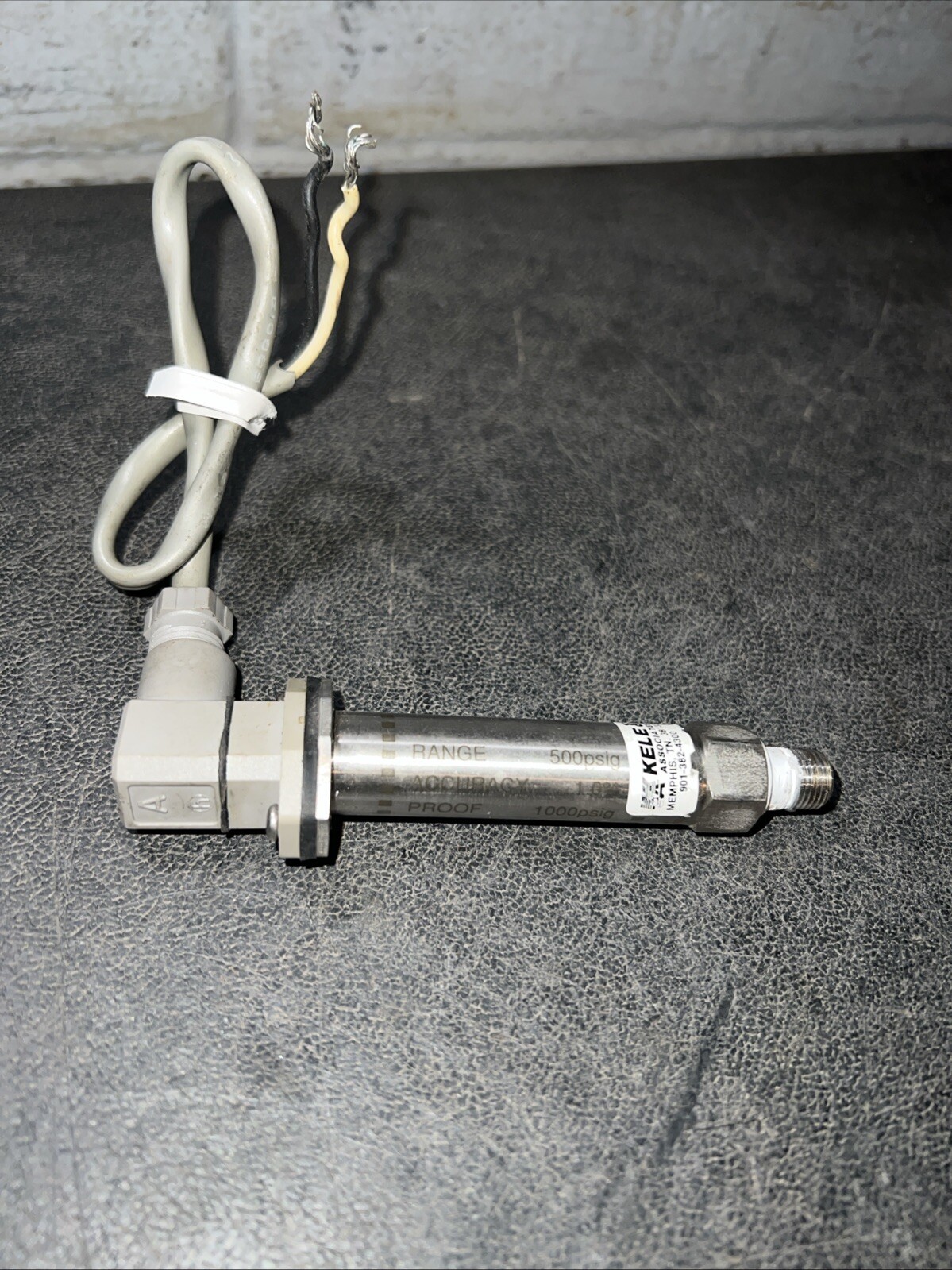Kele PTX1 Pressure Transmitter Range 500psig Acc. 1% Proof 1000psig Input 10-30v