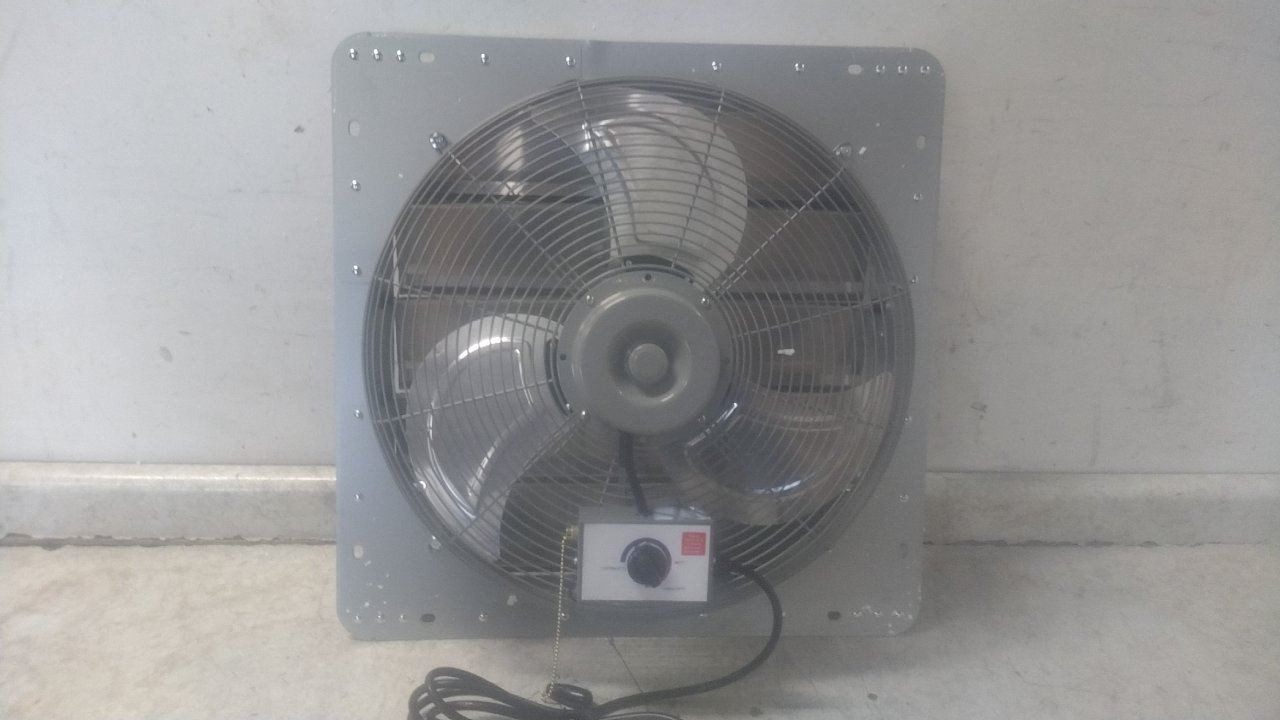 Canarm GSF3-20A 20 In Blade Diameter 1/4 HP 120VAC Galvanized Shutter Fan