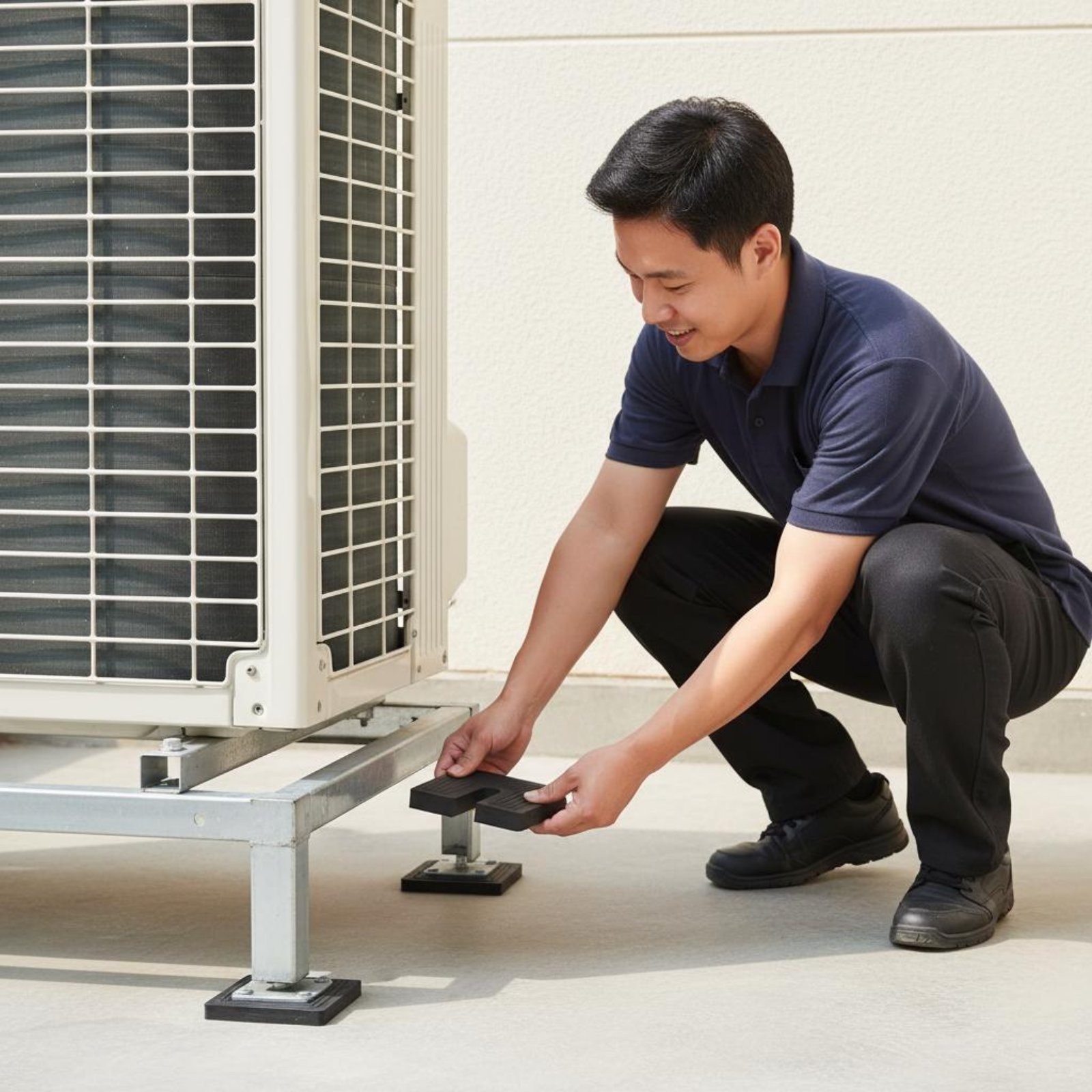 Air Conditioner Foot Pad Noise Reducing Air Conditioner Vibration Isolator