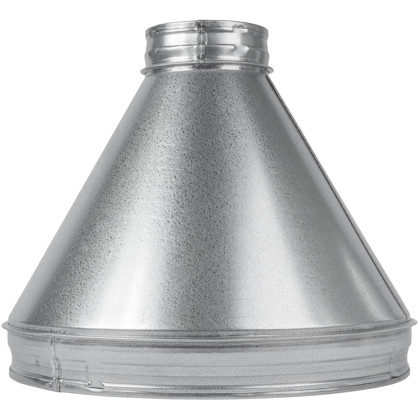 Hvac Ov 12.5 To 4 Inch Round Duct Reducer – Galvanized Steel Pipe Increaser –