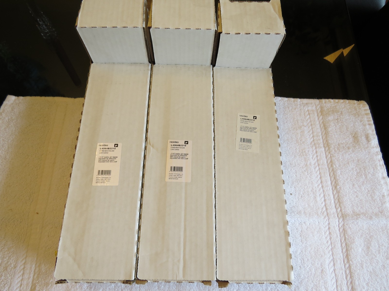 NEW RESIDEO [HONEYWELL] L4064B2210 COMBO FAN & LIMIT CONTROL 11-1/2″ INSERTION