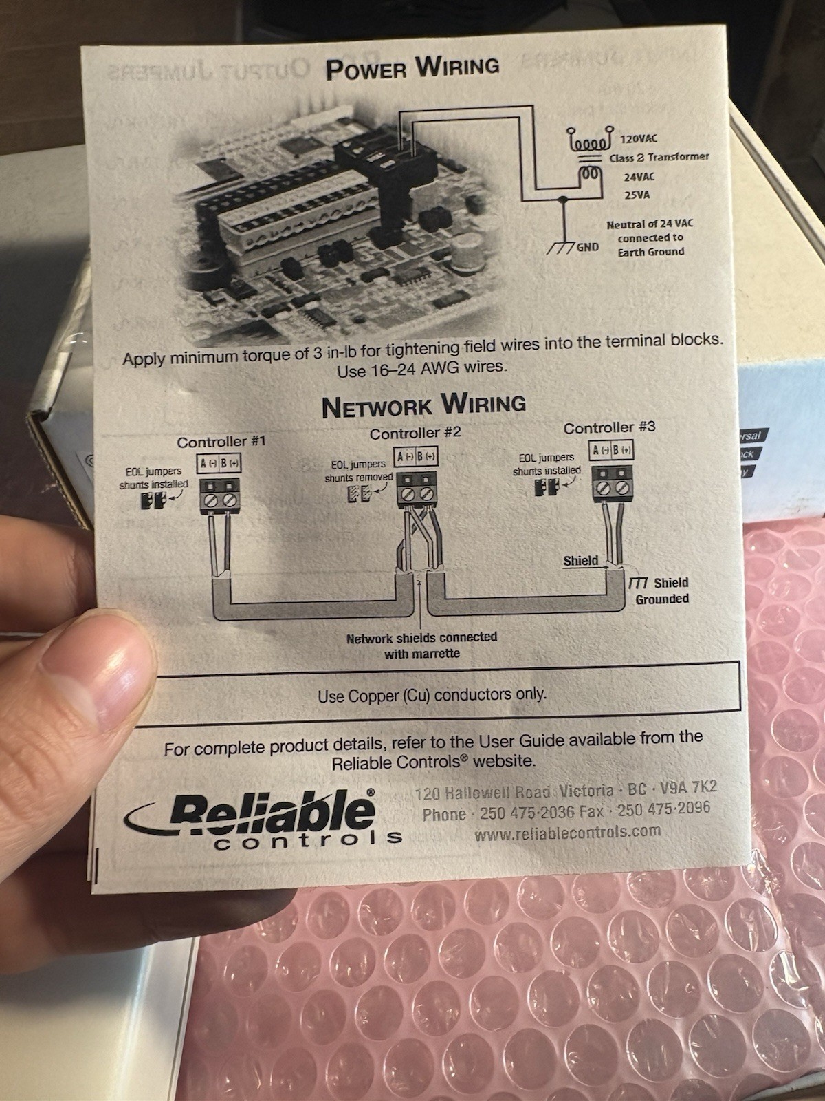 Reliable Controls Mach-stat Controller MACH-STAT-ND MS-ND MSND NEW
