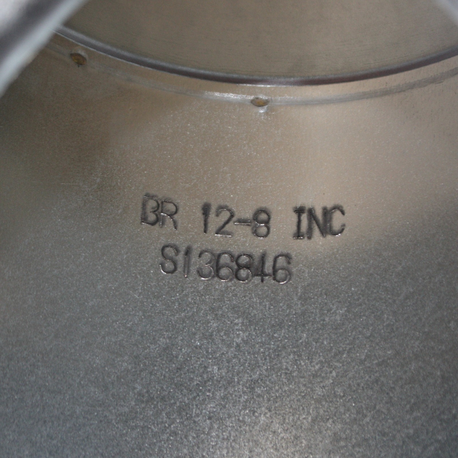Nordfab In Cut Branch 8040300051, 12″ Duct x 8″ Branch, 30°, 22 ga, Steel, QF