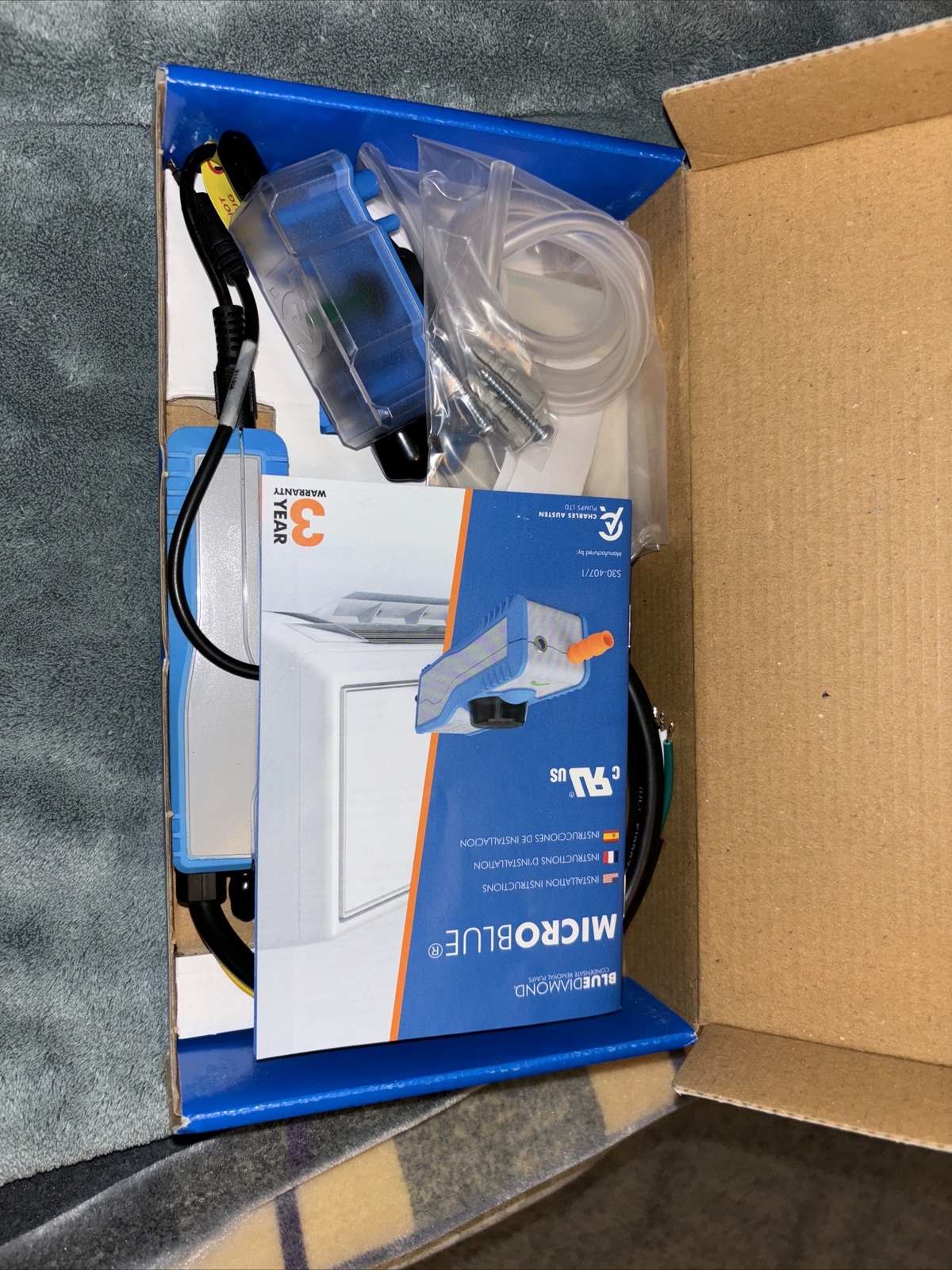 Blue diamond micro Blue condensate removal pump X86-003