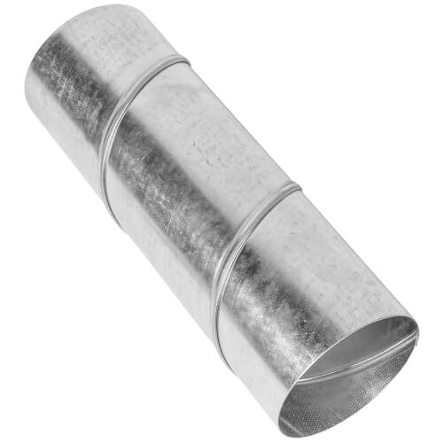 4″ Inch Round Spiral Air Duct 12″ Inch Long Duct Straight Rigid Galvanized St…
