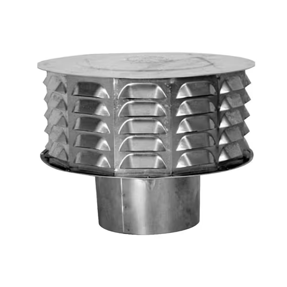 Amerivent 6″ Universal B-Vent Rain Cap 6CWHD Americap UL Listed NEW