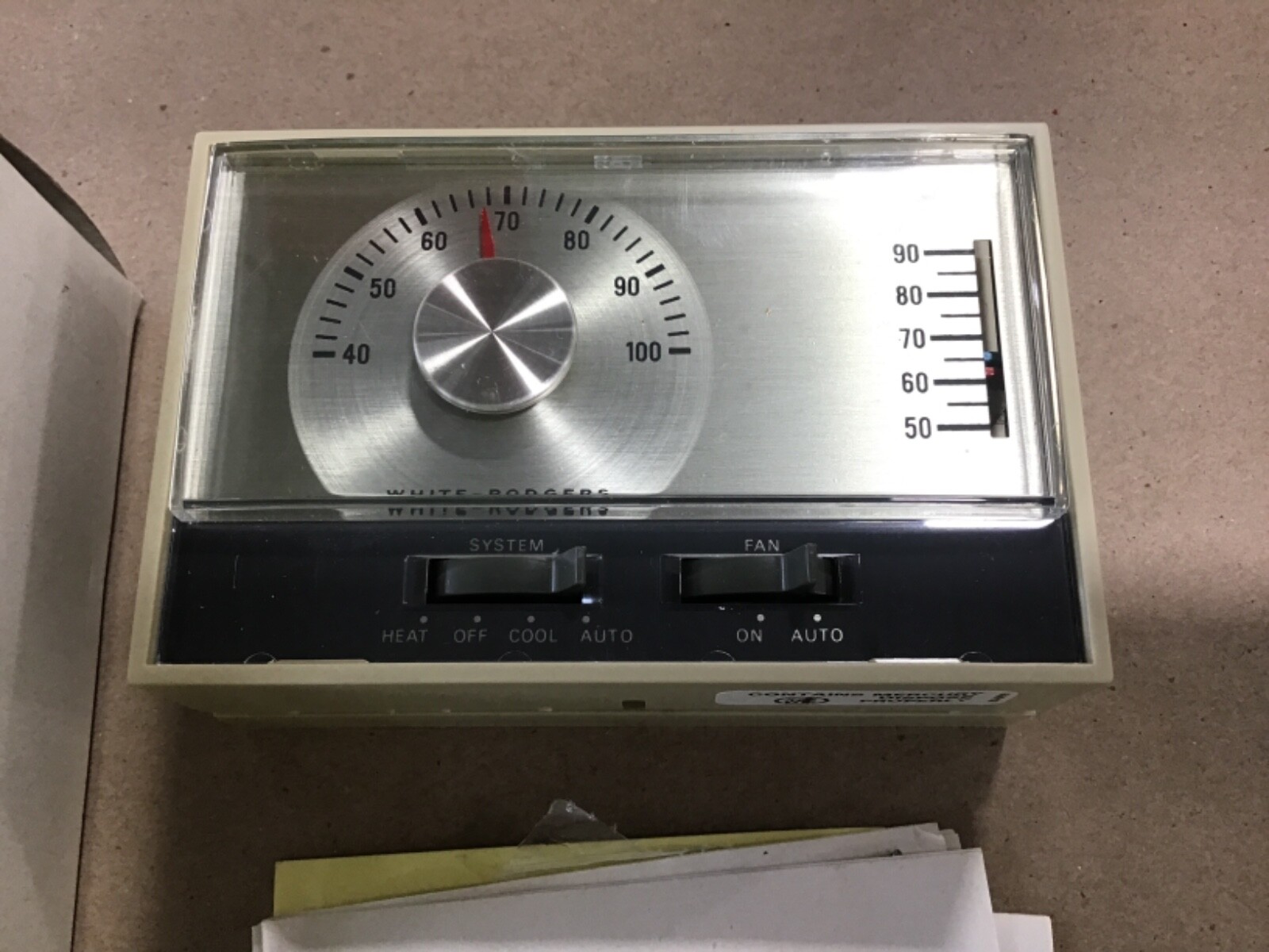 White-Rodgers Multi Stage Thermostat 1C70-1 30V Low Voltage New A33