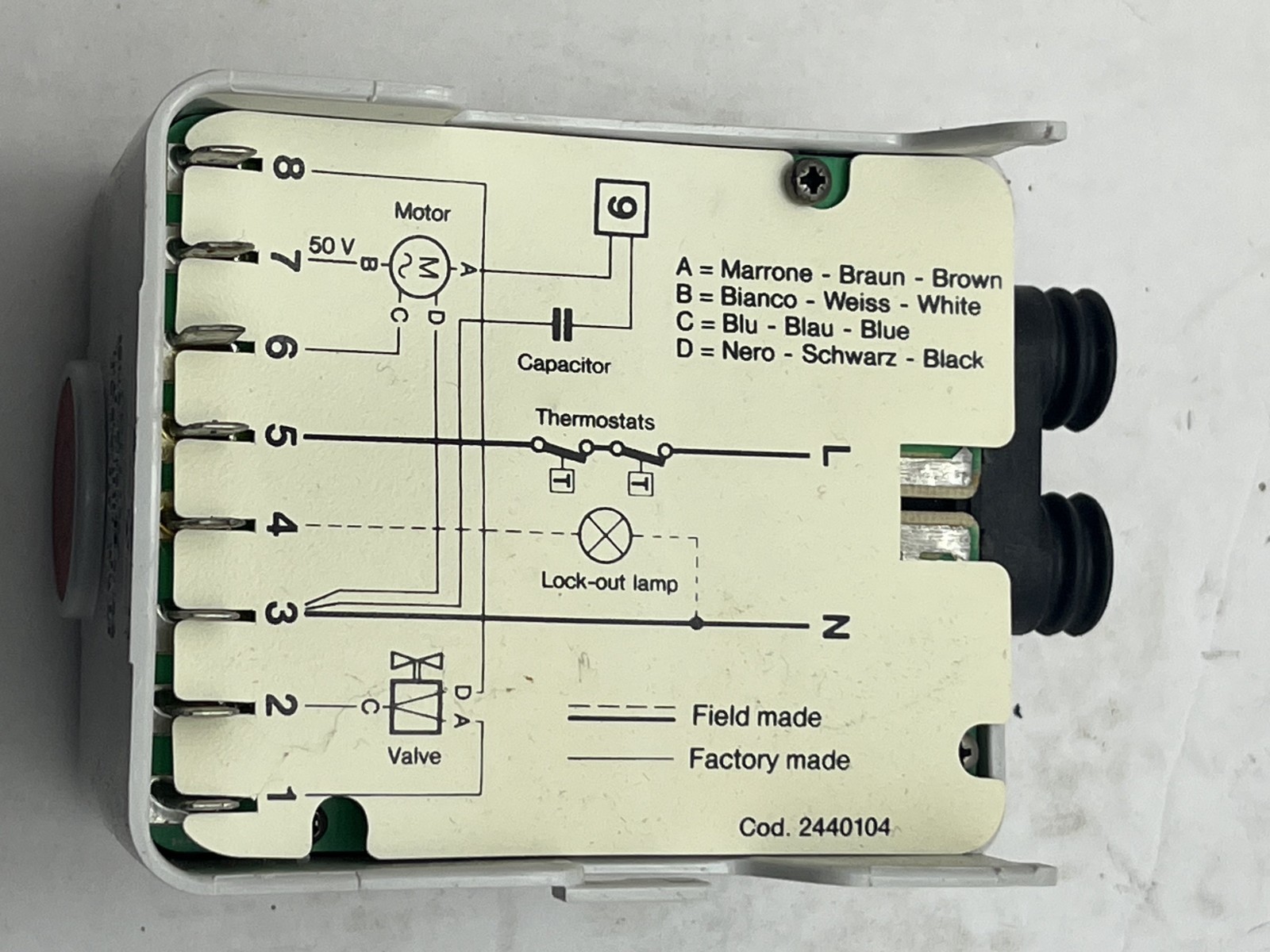 Remanufactured Sid Harvey R78-10R Riello Primary control 530 SE