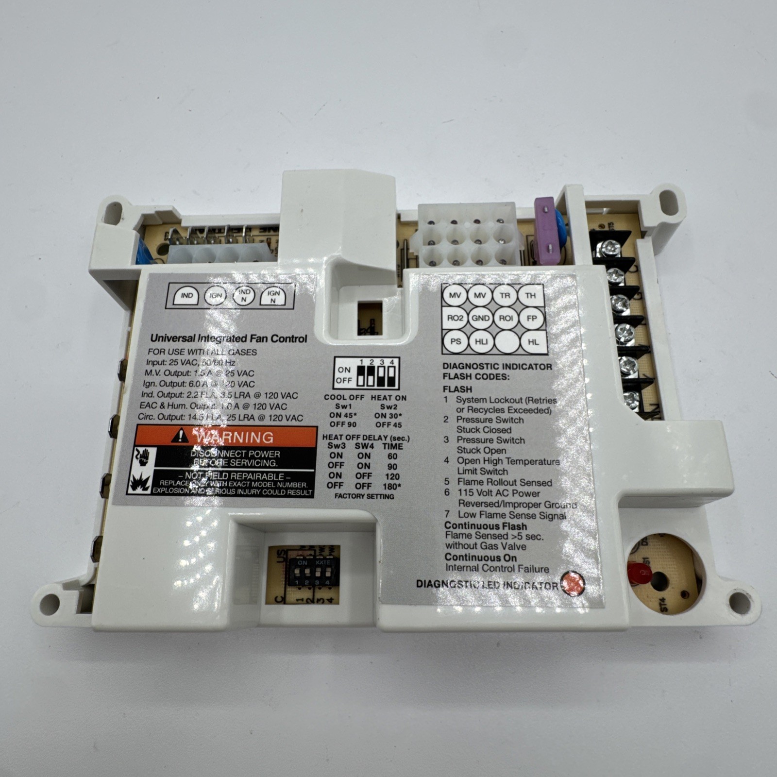 50A55-843 Furnace Control Board for White-Rodgers 50A50 50A55 Replacement