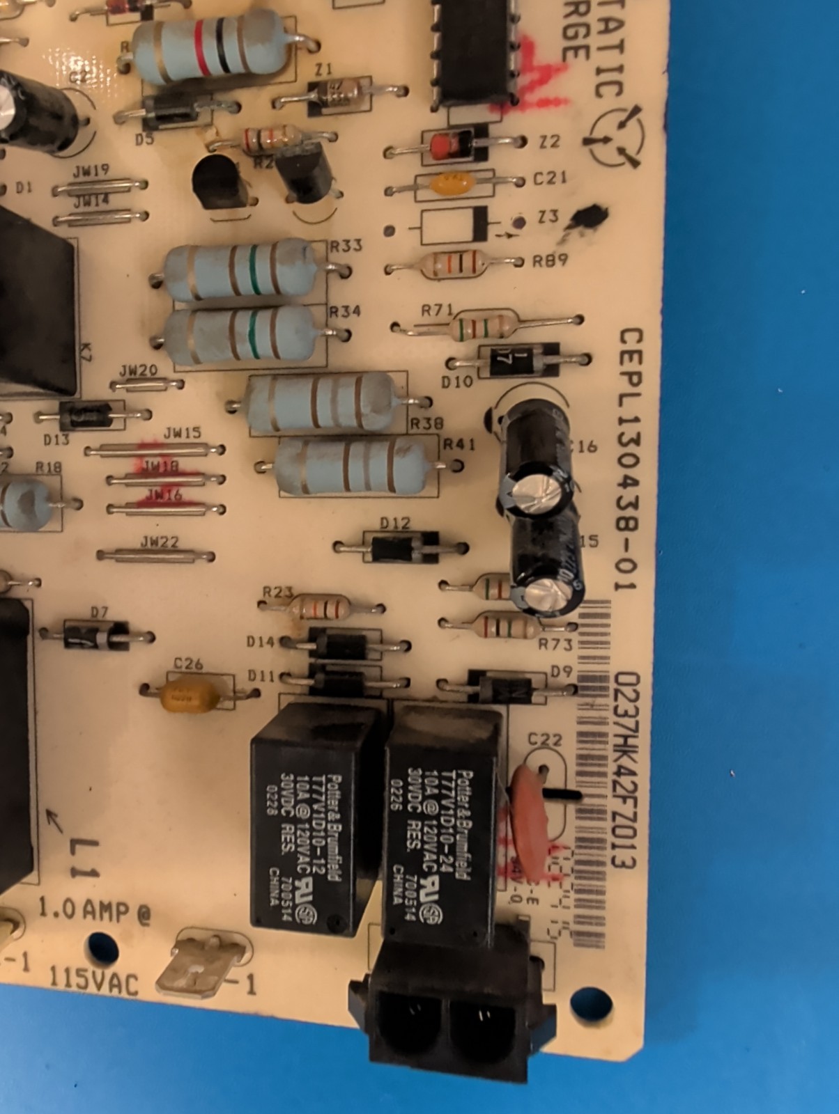 Carrier Bryant Payne CEPL130438-01 Control Circuit Board HK42FZ013