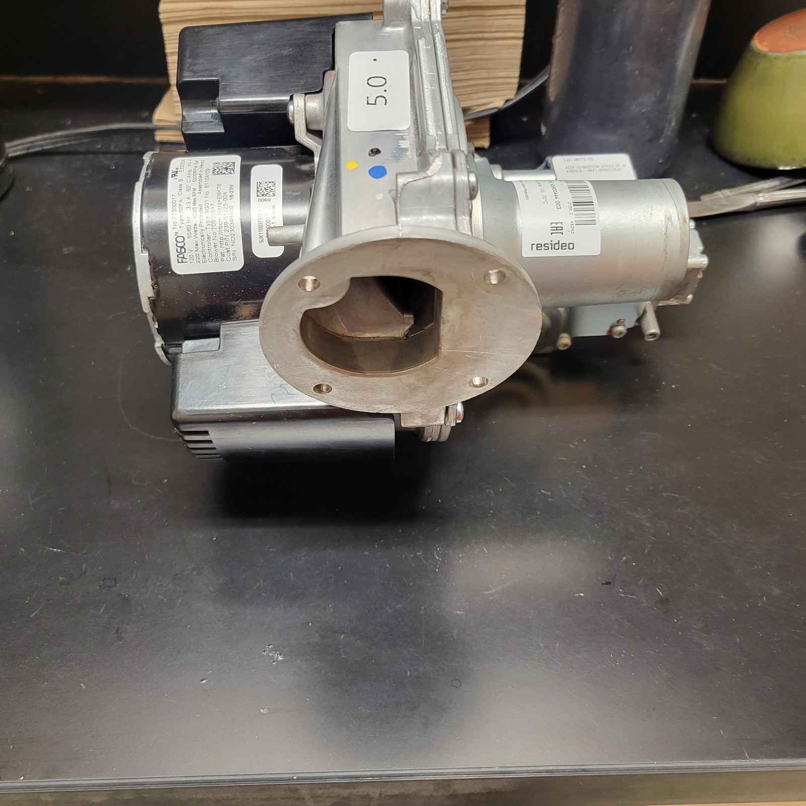 Bradford White 265-54044-01 Blower and Gas Valve