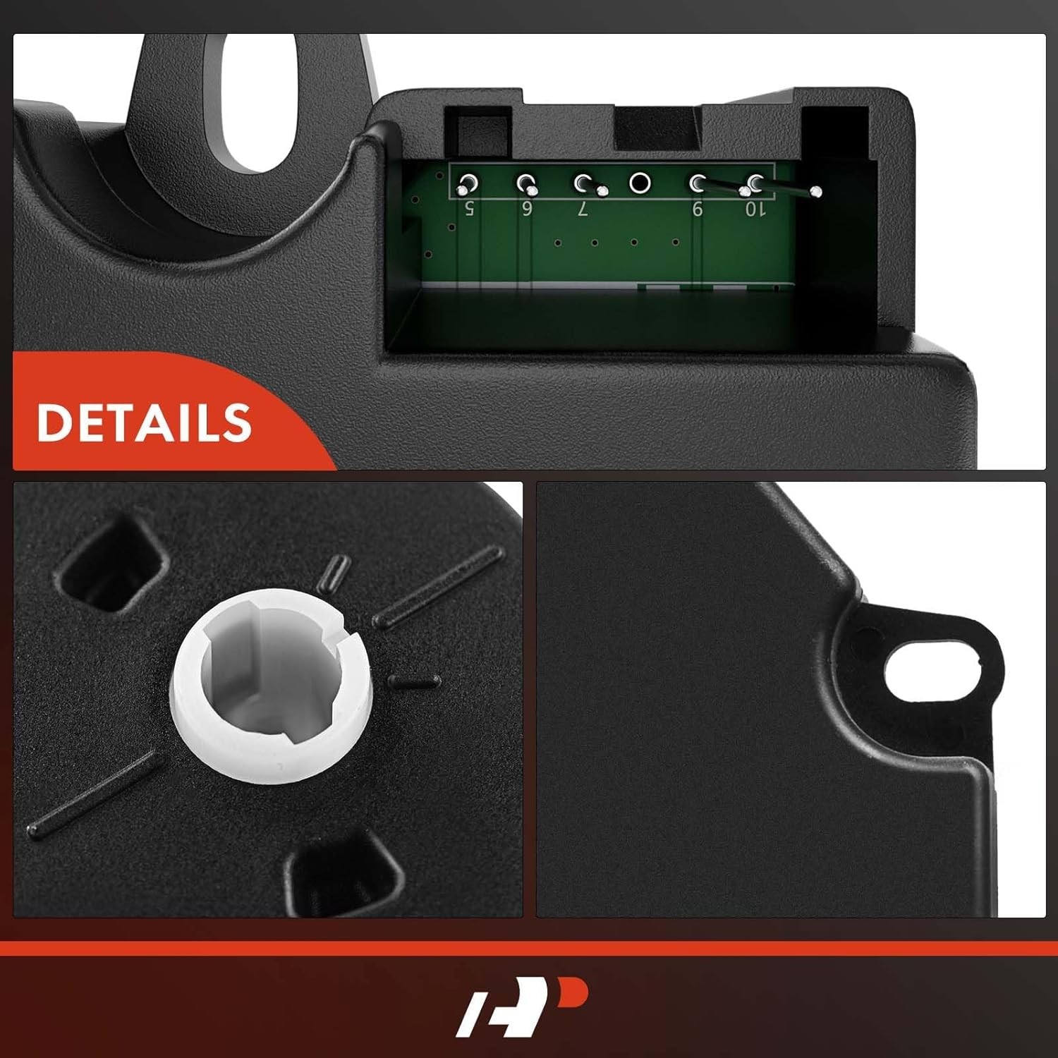 A-Premium HVAC Blend Door Actuator Compatible with Buick, Chevy, Cadillac, GMC,