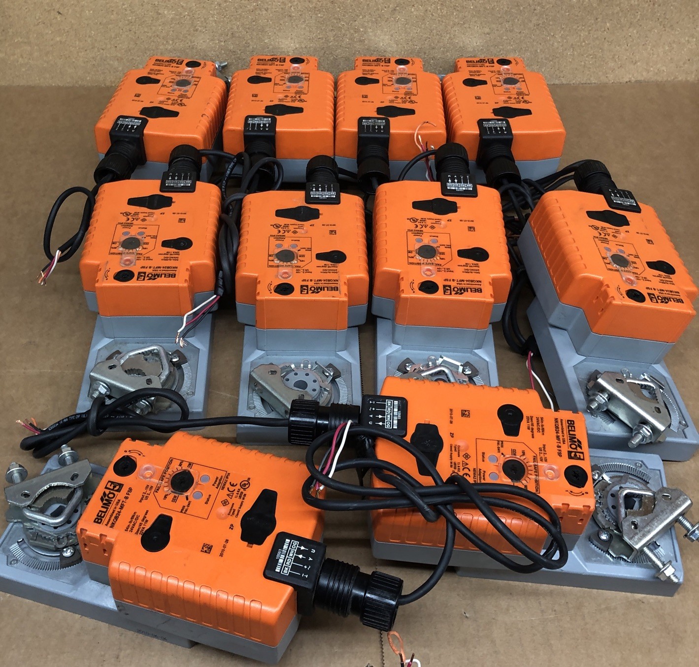 Belimo NKQB24-MFT-B 54 Inch/6Nm Actuator 24v Lot Of 12 Tested Read Description