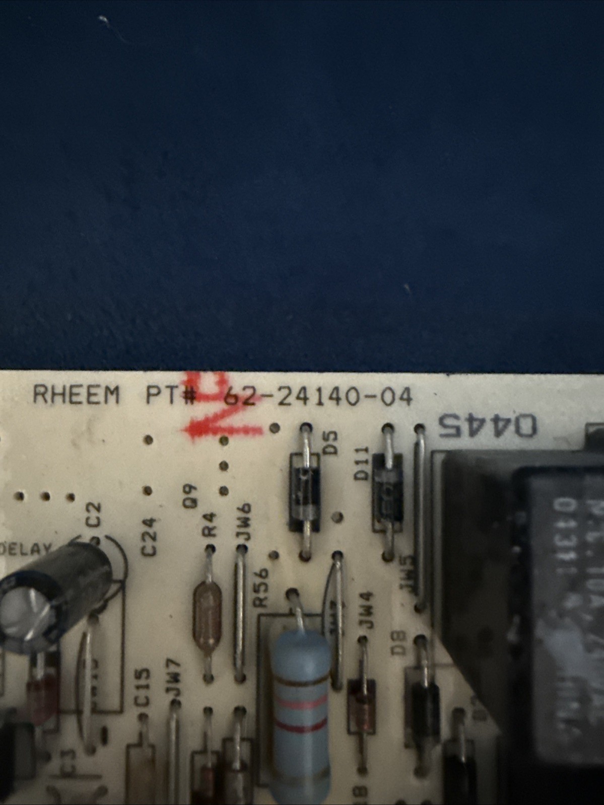 OEM Rheem Ruud 62-24140-04 Furnace Control Board Spark Ignition 1028-928