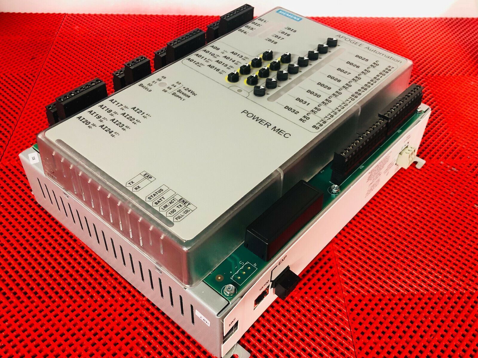 Siemens 549-633 Power MEC Model 1210EB, Apogee Firmware, Pxm, HOA, Enet, Bacnet