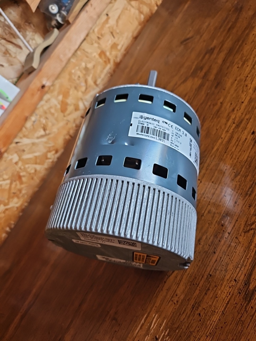 TESTED! Genteq ECM 3.0 GC02 5SME39HXL3031 Blower Motor 101564-01