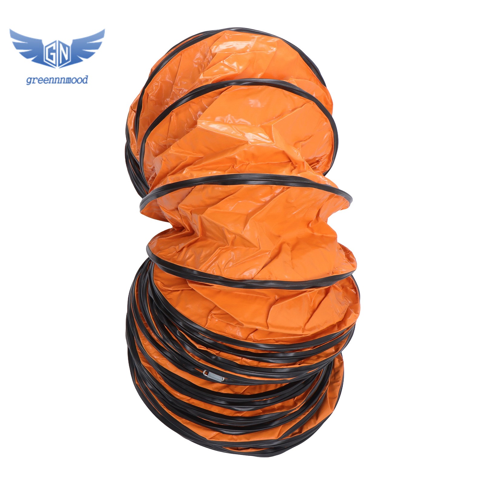12″ PVC Flexible Ducting 32FT Fit For Ventilator Hoses Strong Flame Retardant